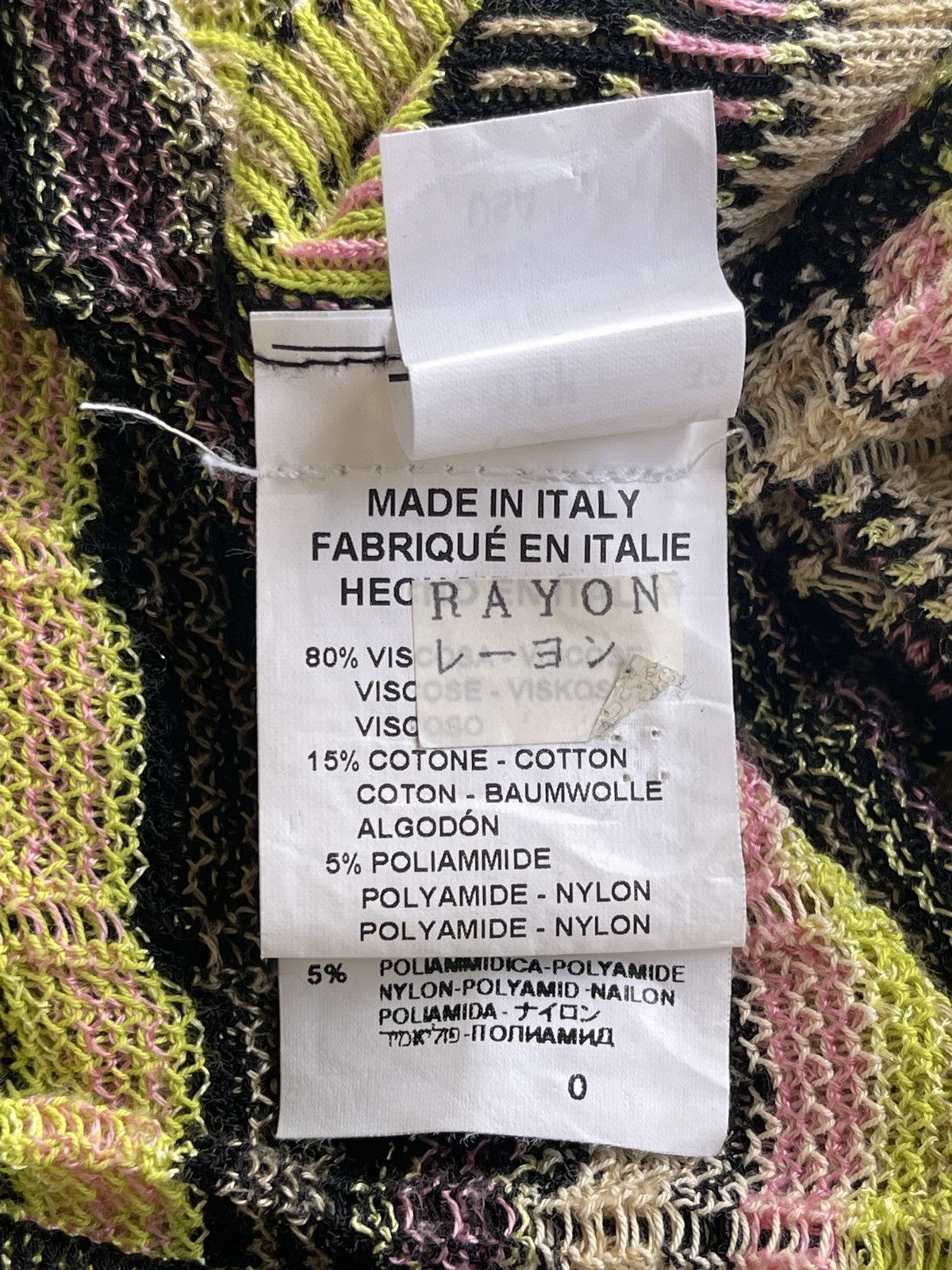 Missoni Missoni Multicolor Cardigan Knit Size M / US 6-8 / IT 42-44 - 6 Thumbnail