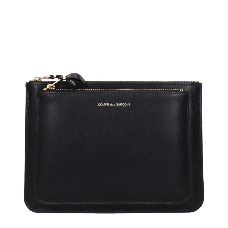 ob1o1e1024 Size: OS / Leather Clutches in Black
