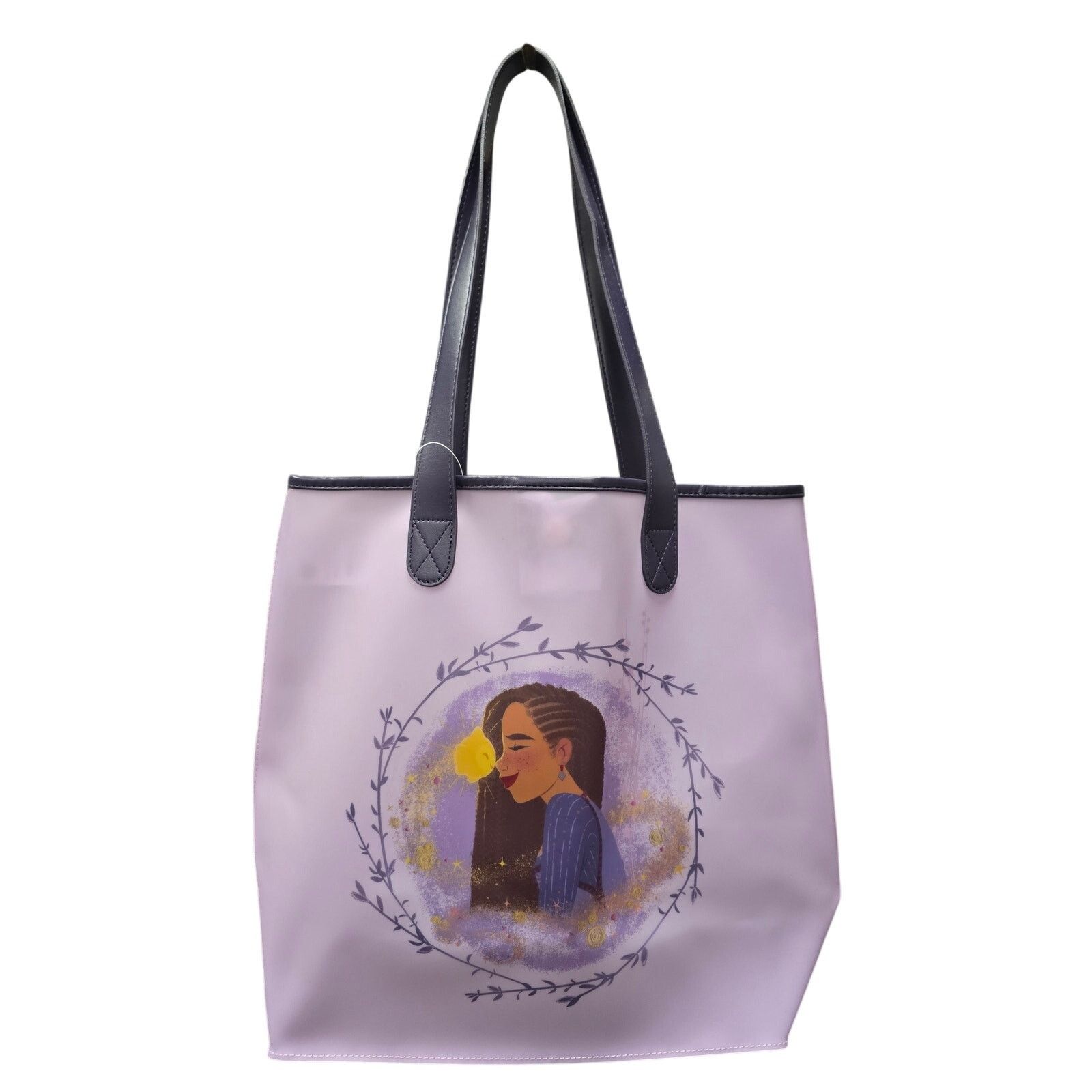 Disney Disney Wish, Asha & Star Purple Beach Tote, NWT Size ONE SIZE - 1 Thumbnail