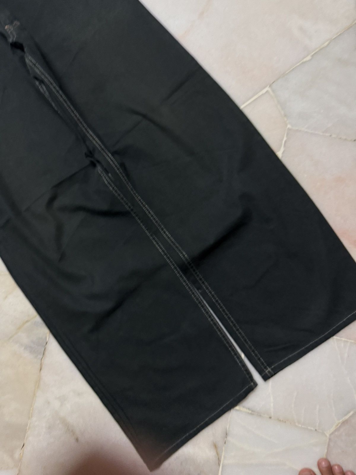 Yohji Yamamoto 💥BAGGY💥YOHJI YAMAMOTO INED HOMME WIDE CASUAL PANTS 90s Size US 29 - 5 Thumbnail