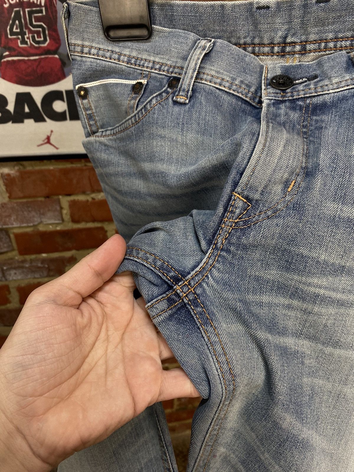 Edwin Edwin SK505S Customized Selvedge Blue Jeans Size US 32 / EU 48 - 7 Thumbnail