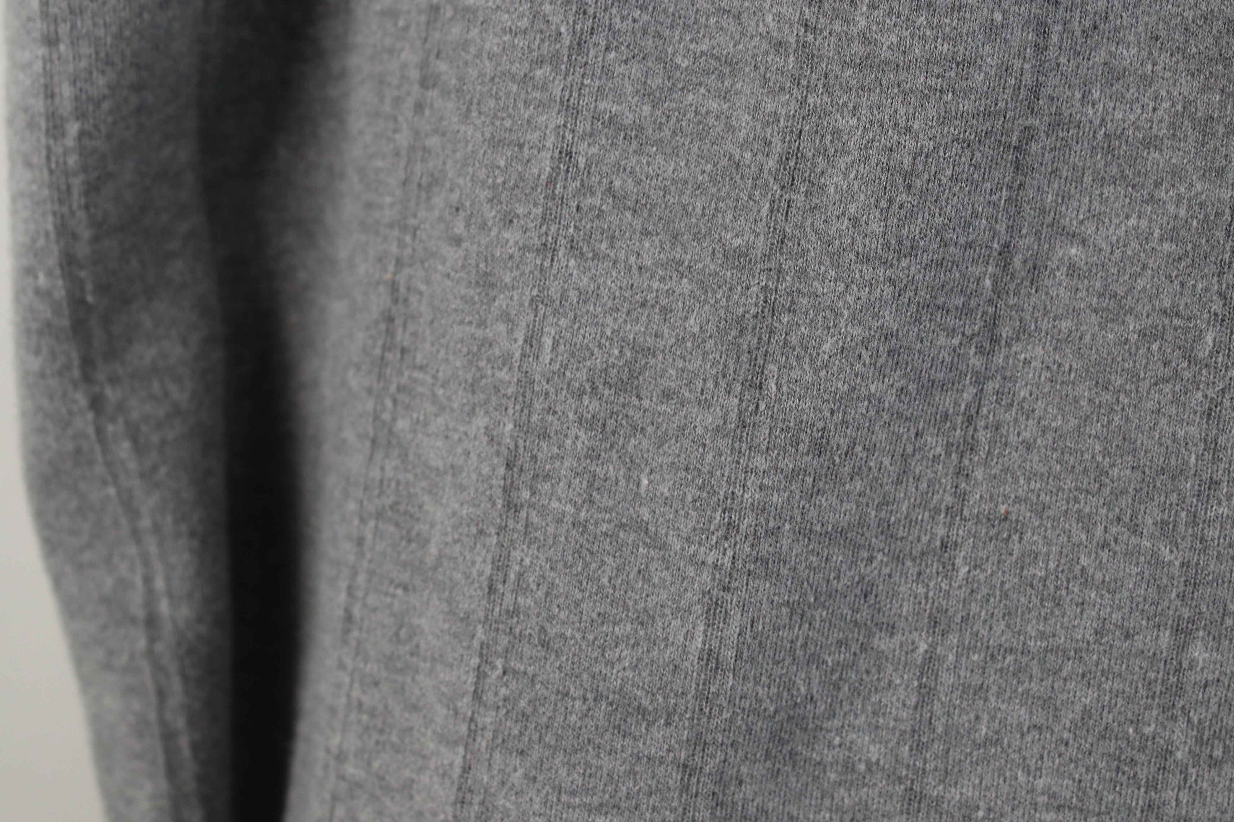 Vintage Vintage 90s Streetwear Ribbed Knit Golf Polo Shirt Gray Size US S / EU 44-46 / 1 - 8 Thumbnail