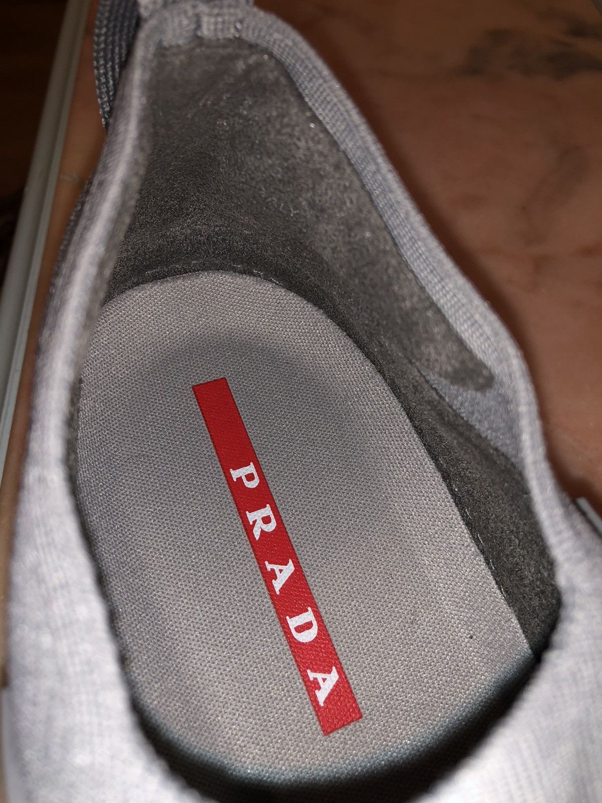 Prada Grey Prada Sneakers for Luna Rossa Size US 9 / EU 42 - 14 Thumbnail