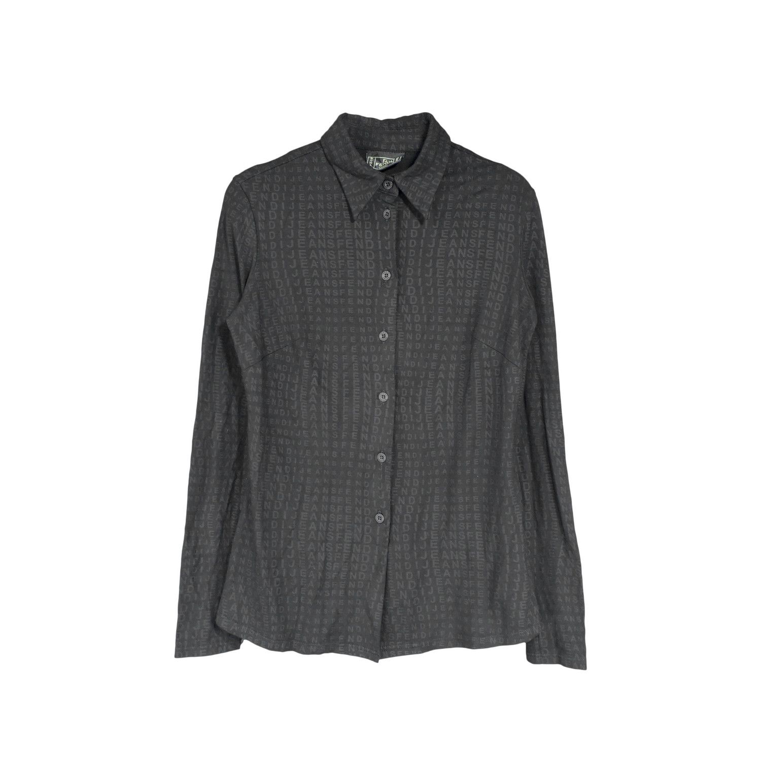 Fendi FENDI MONOGRAM LONG SLEEVE SHIRT Size M / US 6-8 / IT 42-44 - 1 Thumbnail