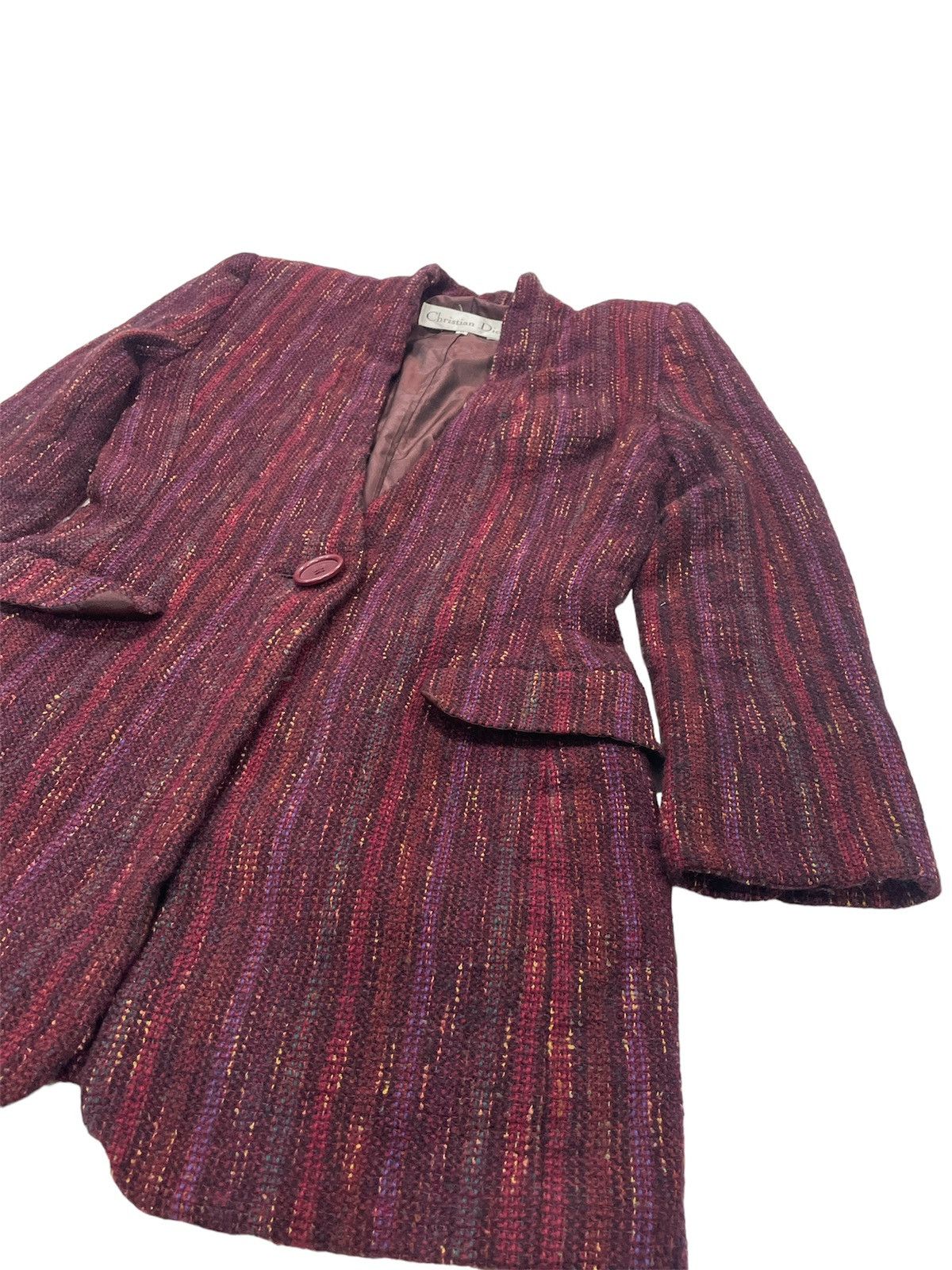 Christian Dior Monsieur Christian Dior Wool Blazer Jacket Size M / US 6-8 / IT 42-44 - 2 Thumbnail