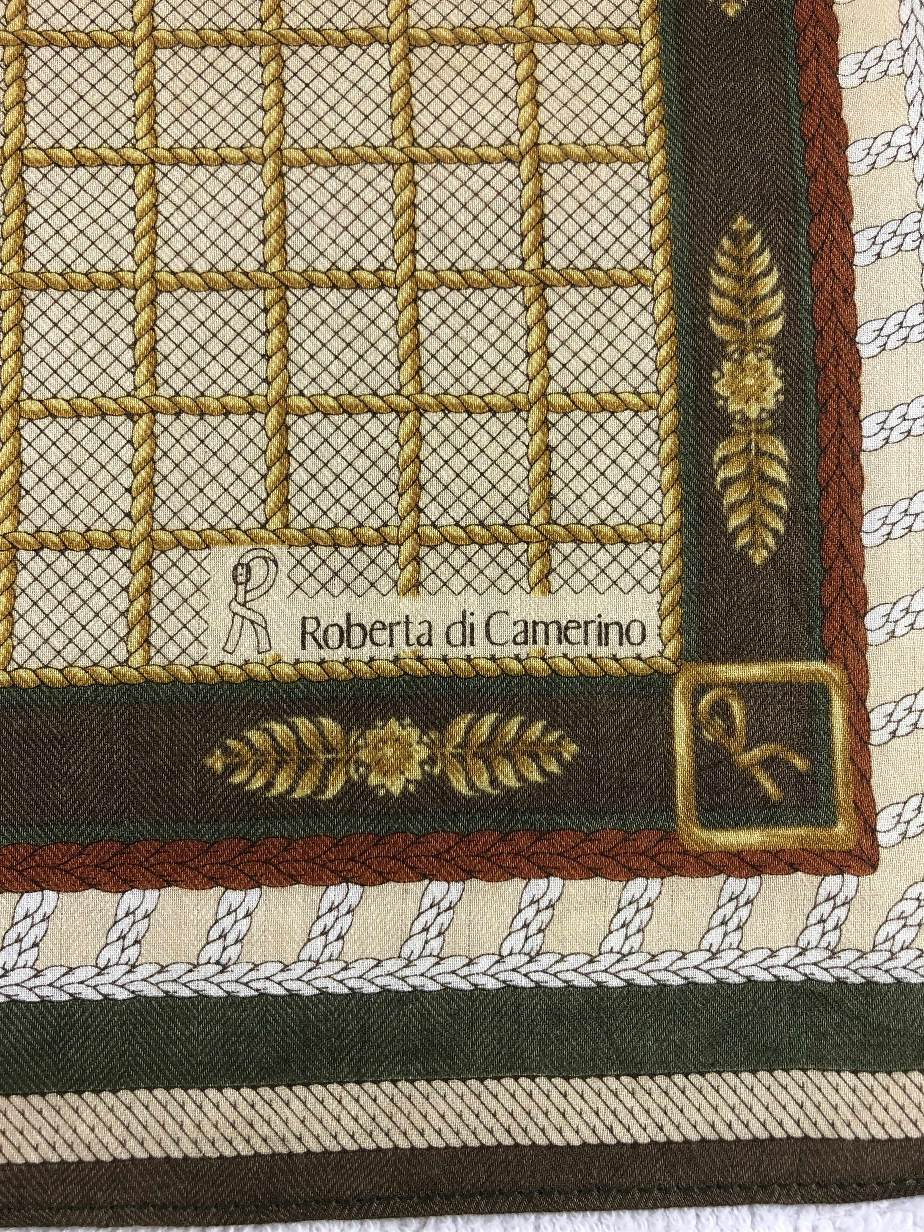 Roberta di Camerino × Vintage Roberta Di Camerino Handkerchief / Bandana / Neckerchief Size ONE SIZE - 5 Thumbnail