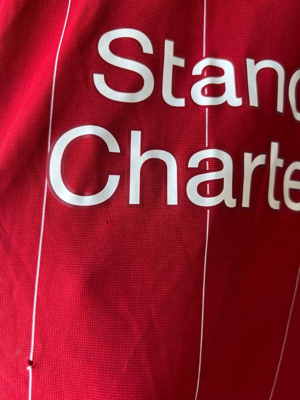 New Balance 2019/20 LIVERPOOL FC #11 M.SALAH HOME SOCCER JERSEY SHIRT L Size US L / EU 52-54 / 3 - 7 Thumbnail