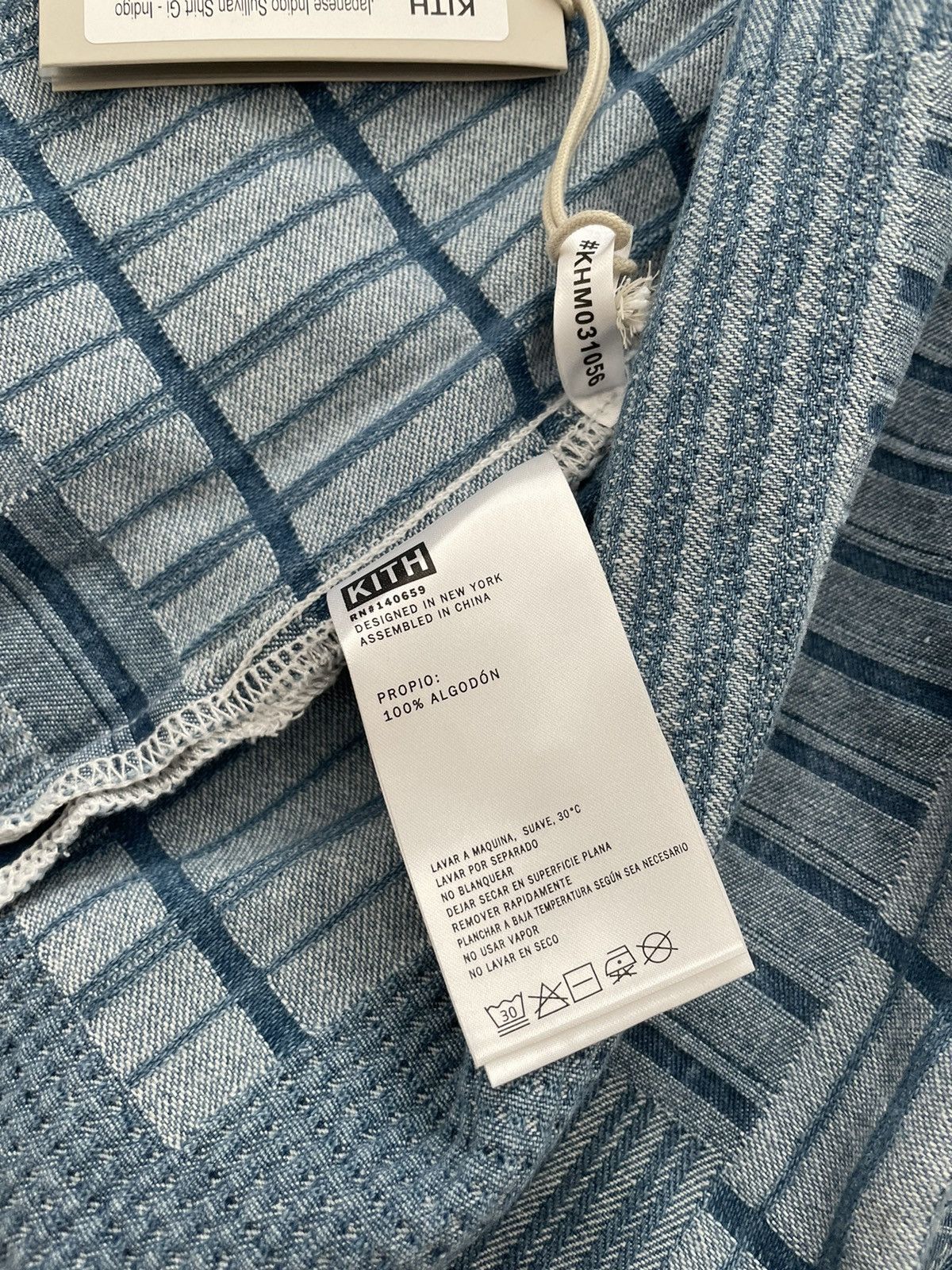Kith Kith japanese indigo sullivan gi shirt | Grailed