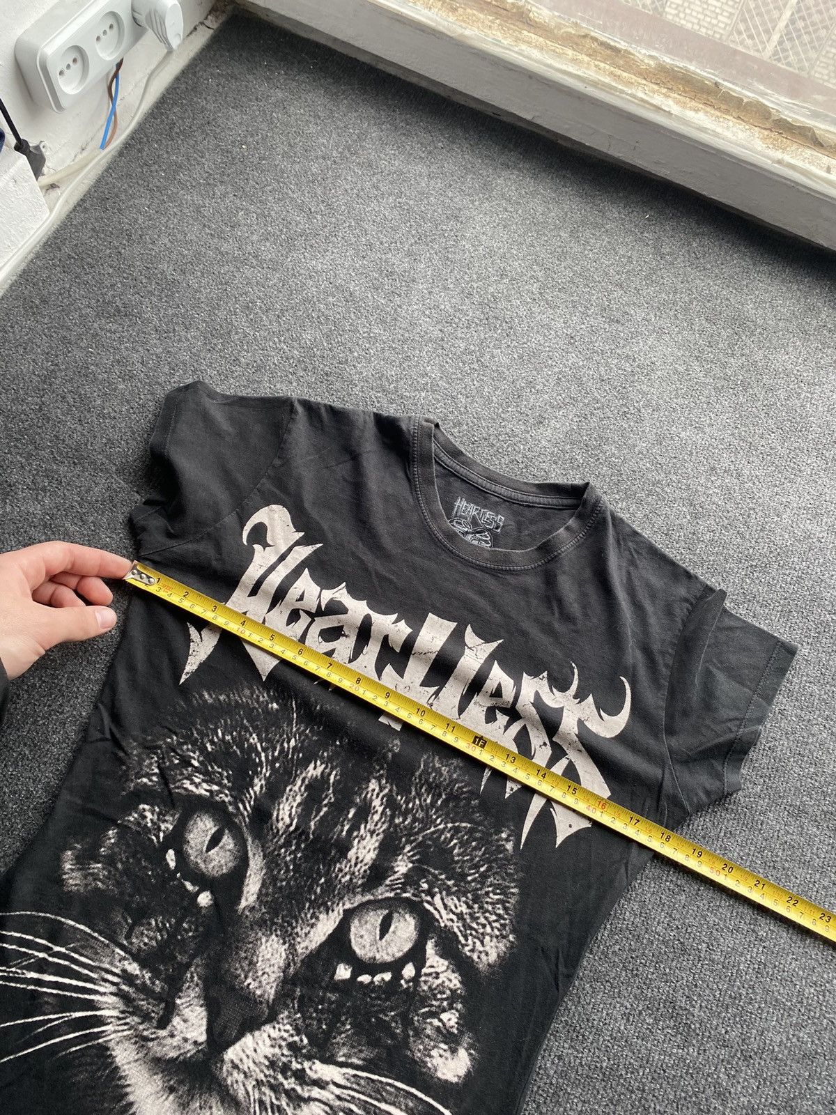 Other 🔥Gothic Heartless Clothing cat logo womens top m size freak Size M / US 6-8 / IT 42-44 - 4 Thumbnail