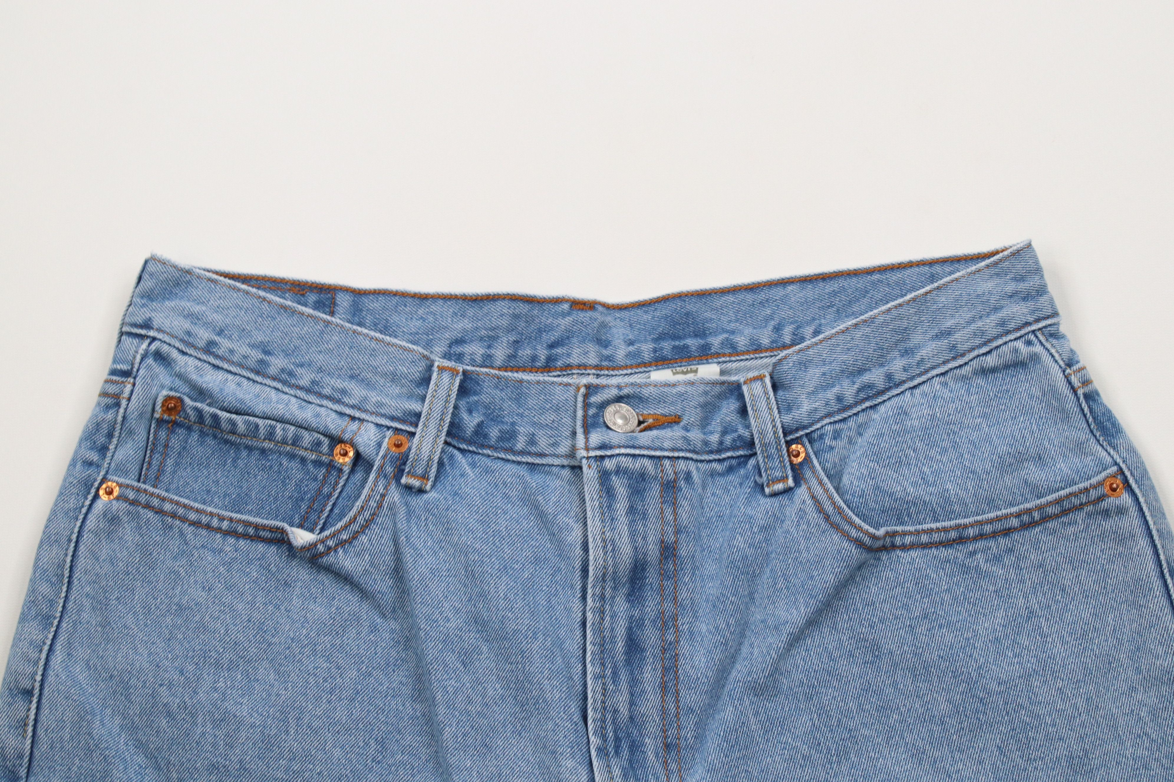 Levi's × Vintage Vintage Y2K 2005 Levis 550 Fit Denim Jean Shorts Jorts Size US 36 / EU 52 - 2 Thumbnail