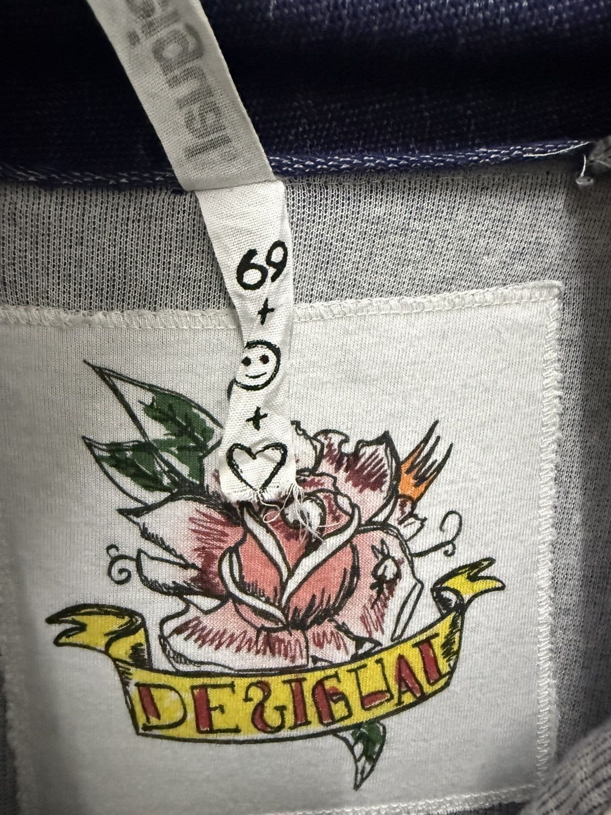 Desigual 🔥 Desigual Art Of Spanish Designer Shawl Collar soft Sweat Size XS / US 0-2 / IT 36-38 - 7 Thumbnail