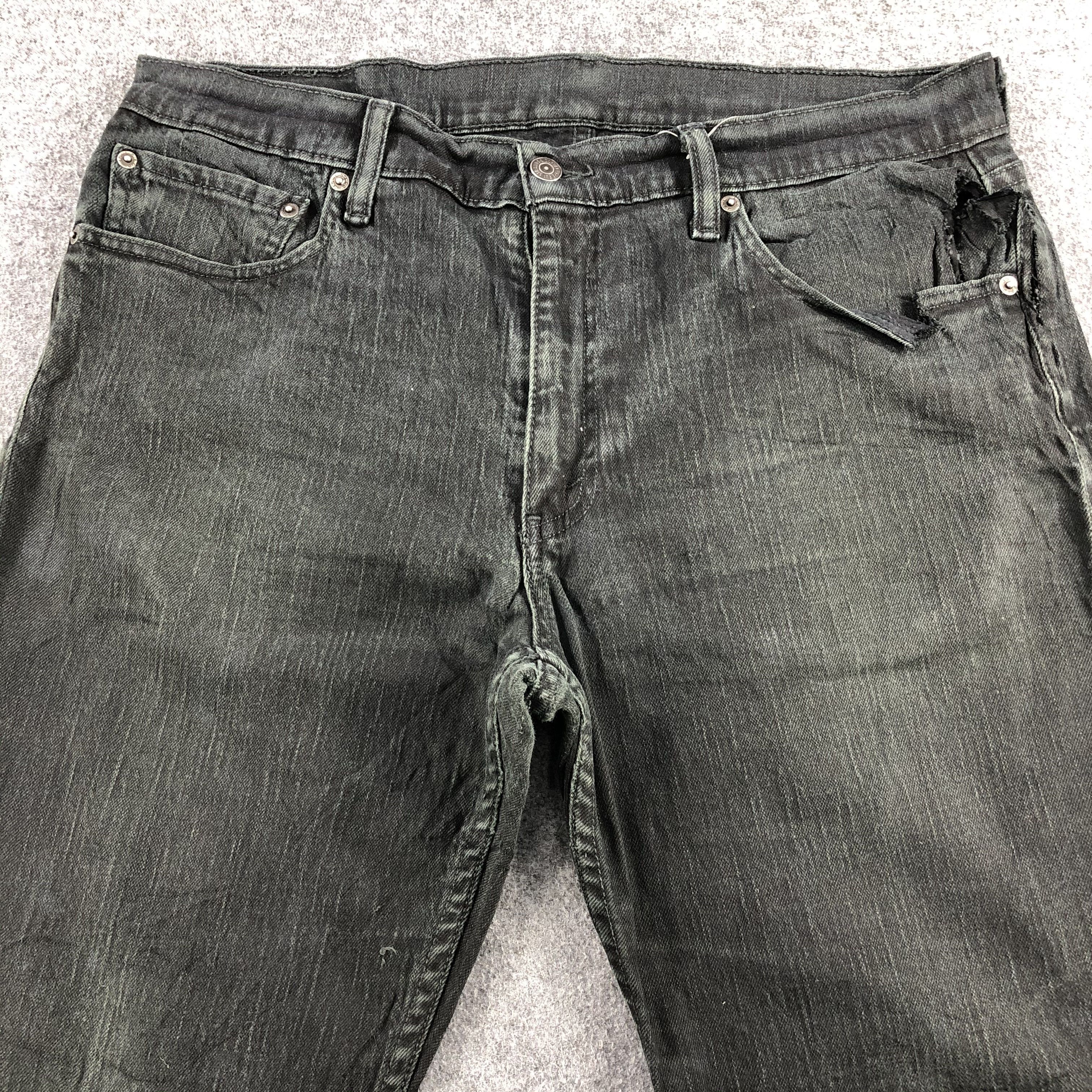 Levi's Vintage Distress Levis 511 Jeans-J1491 Size US 36 / EU 52 - 3 Thumbnail