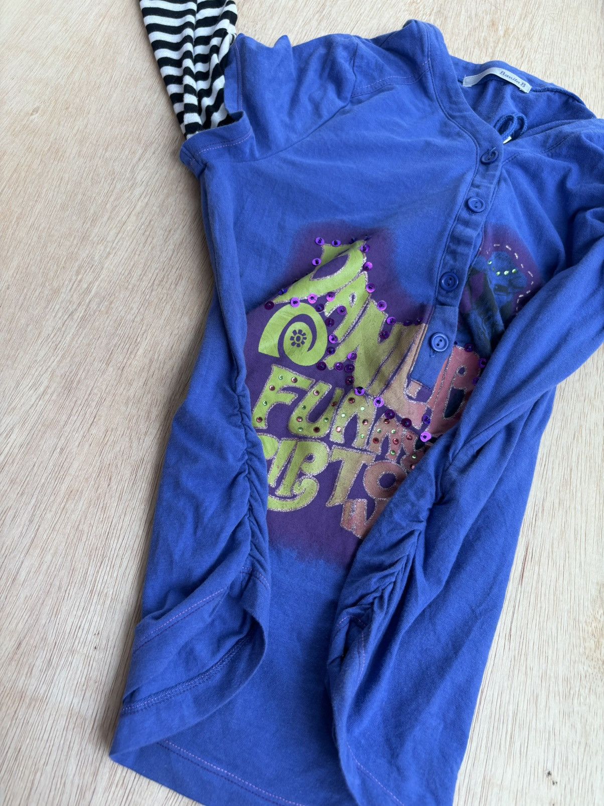 Hysteric Glamour × If Six Was Nine × Japanese Brand Y2k Double Layer Banila B Hysteric Glamour style Longsleeve Size M / US 6-8 / IT 42-44 - 6 Thumbnail