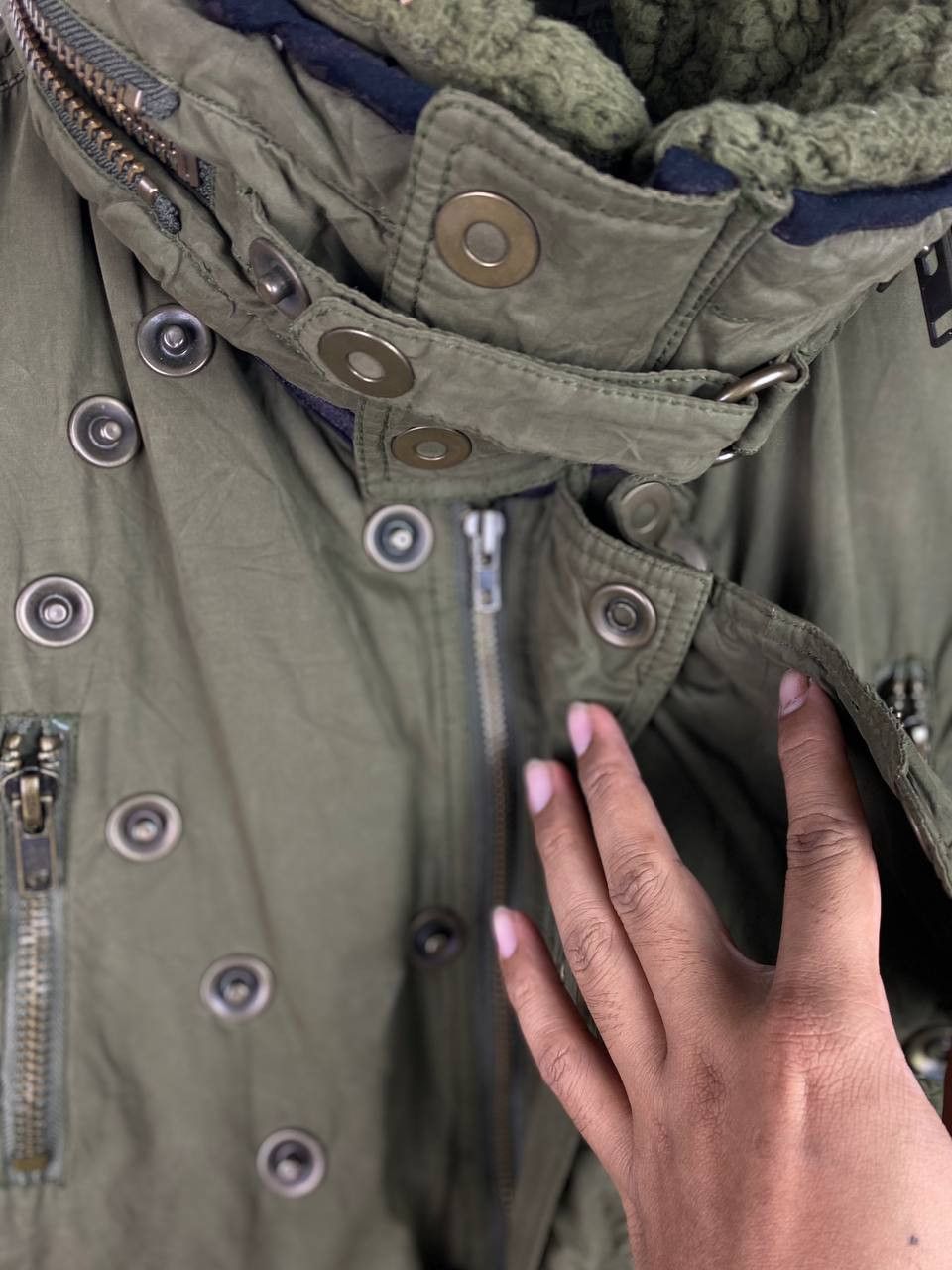 SLY sly military cold wheater style jacket nice design Size US S / EU 44-46 / 1 - 3 Thumbnail