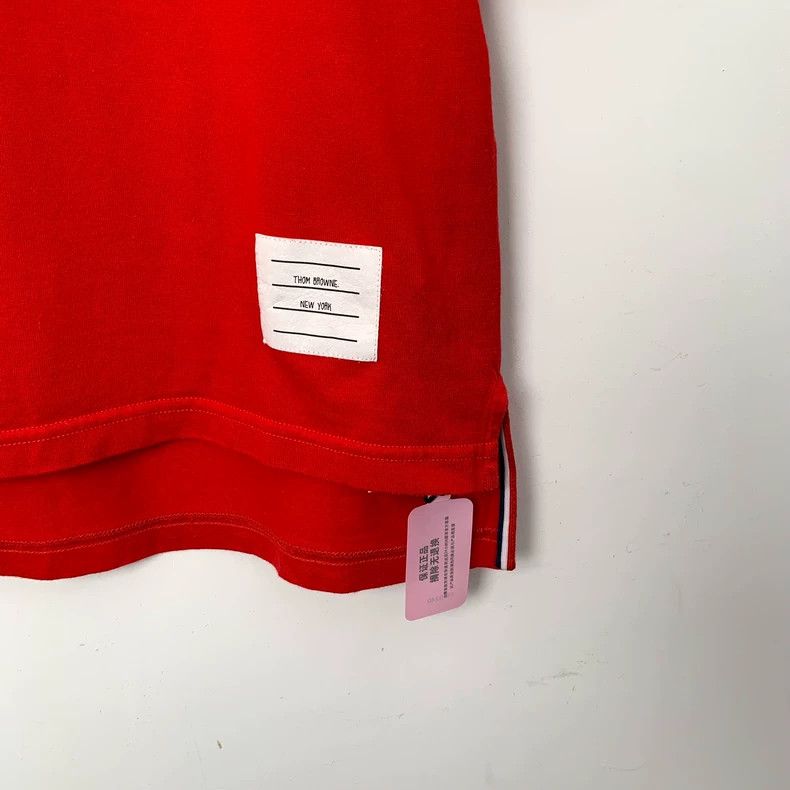 Thom Browne Thom Browne Cotton round neck short sleeves Size S / US 4 / IT 40 - 4 Thumbnail