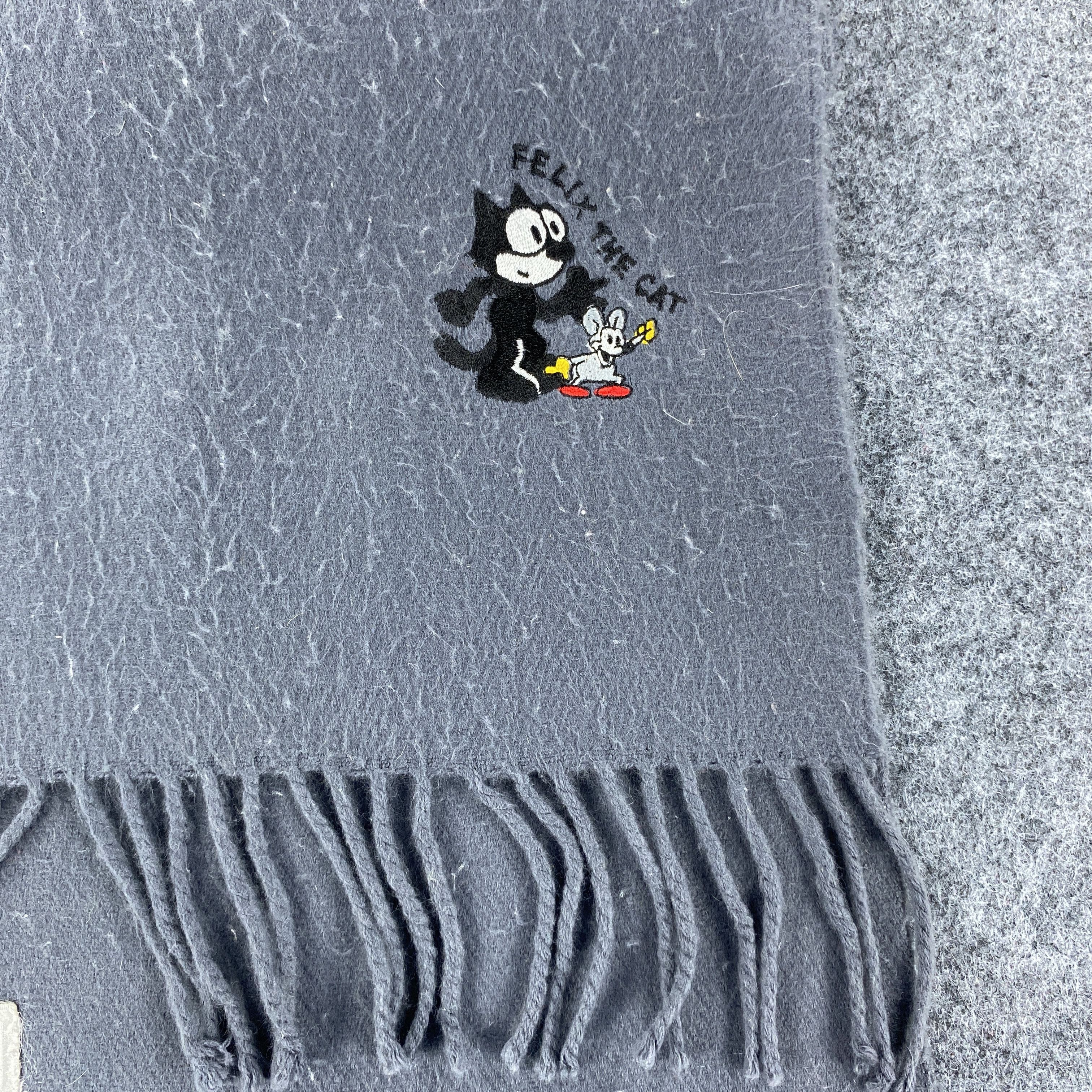 Other × Vintage Felix The Cat Scarf # Muffler # Neckwear # D444 Size ONE SIZE - 4 Thumbnail