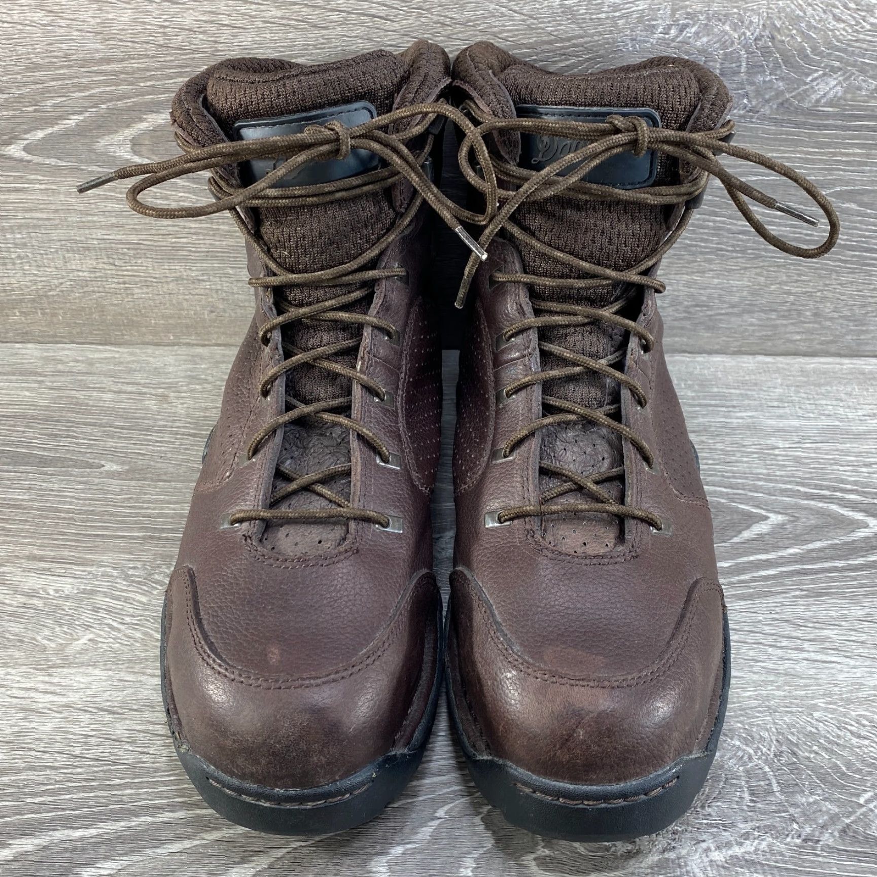 Danner Danner Mens Work Boots 10 Zion Dxtvent Safety Toe Combat Brown Leather Boots Mens Work Boots Brown Leather Safety Toe Size US 10 / EU 43 - 3 Thumbnail