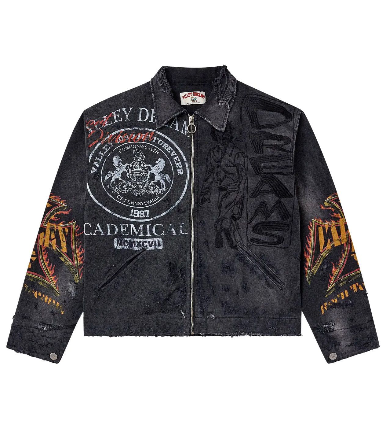 Forever Destruction Work Jacket Black
