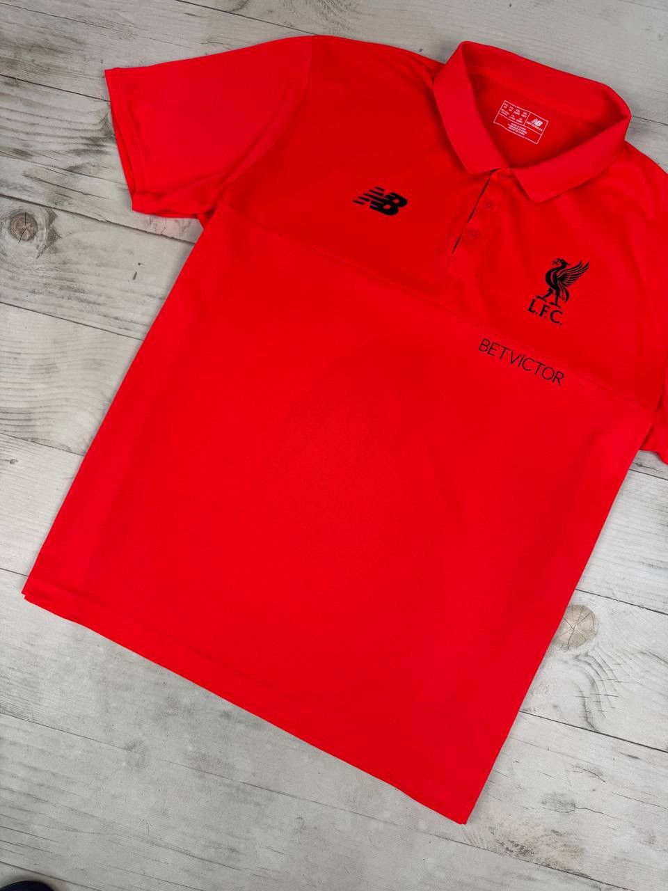 New Balance New Balance Liverpool Training Polo Shirt Soccer Jersey Size US XXL / EU 58 / 5 - 3 Thumbnail