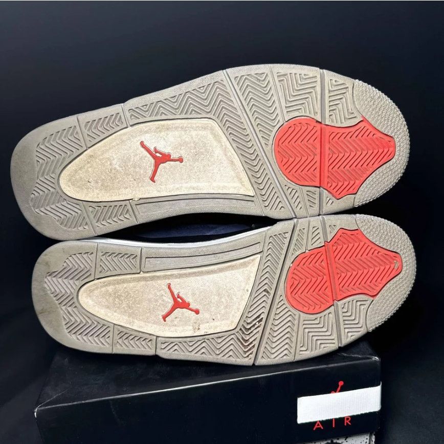 Jordan Brand × Nike Size 9 - Nike Air Jordan 4 Retro Winter Loyal Blue Shoes Size US 9 / EU 42 - 6 Thumbnail