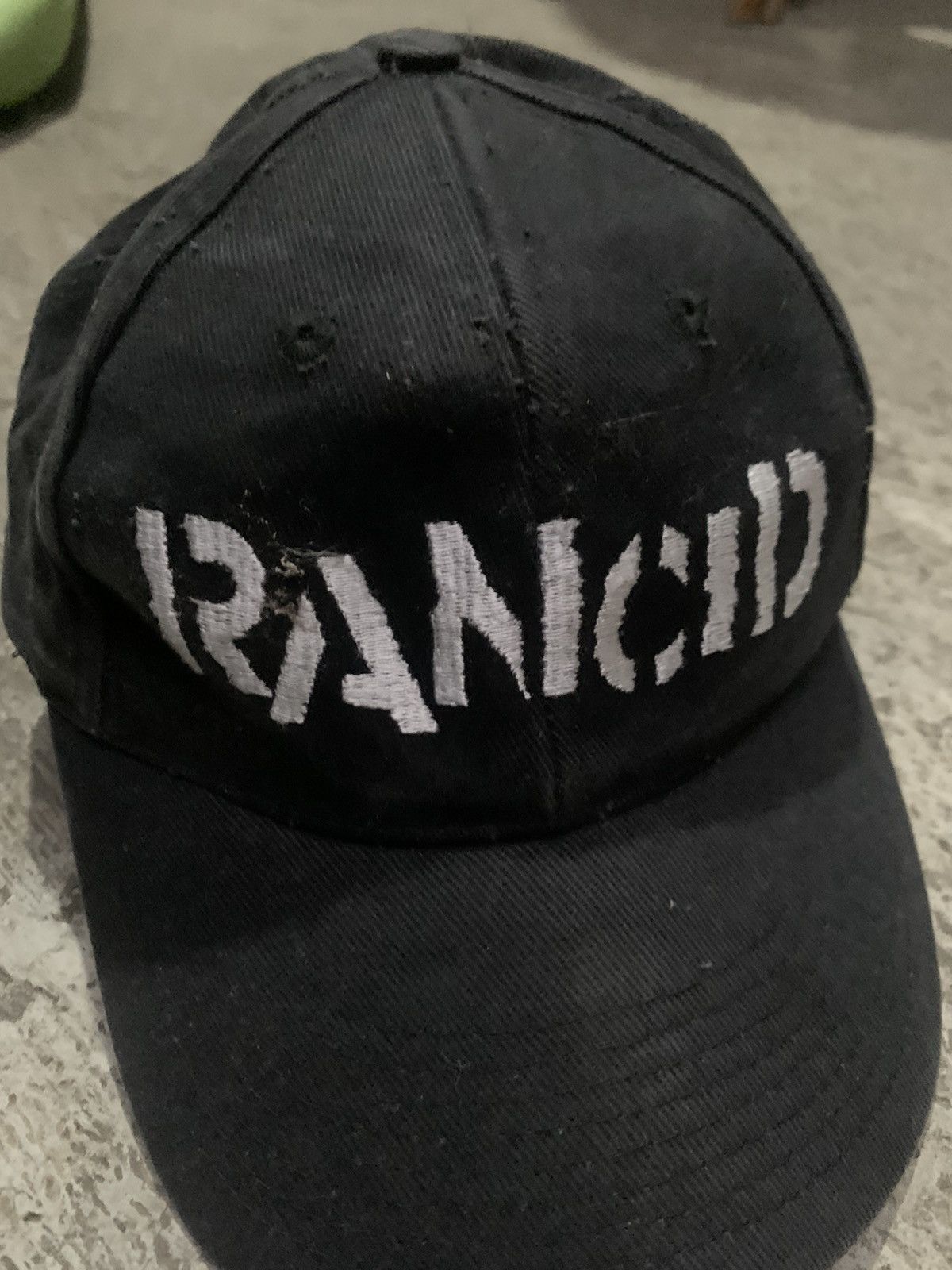 Band Tees Vintage 90s Rancid Hat, Giant, Rancid Cap Size ONE SIZE - 2 Thumbnail