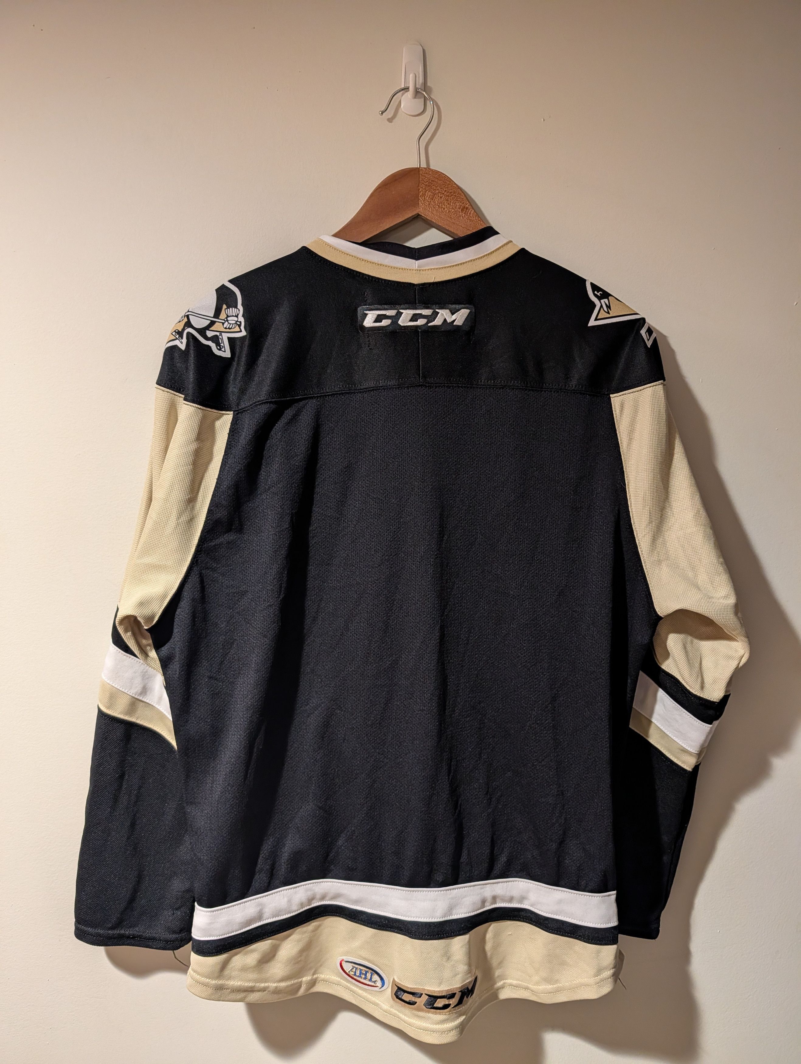 Ccm Vintage 90s Wilkes-Barre Scranton Penguins NHL Hockey Jersey Size US S / EU 44-46 / 1 - 5 Thumbnail