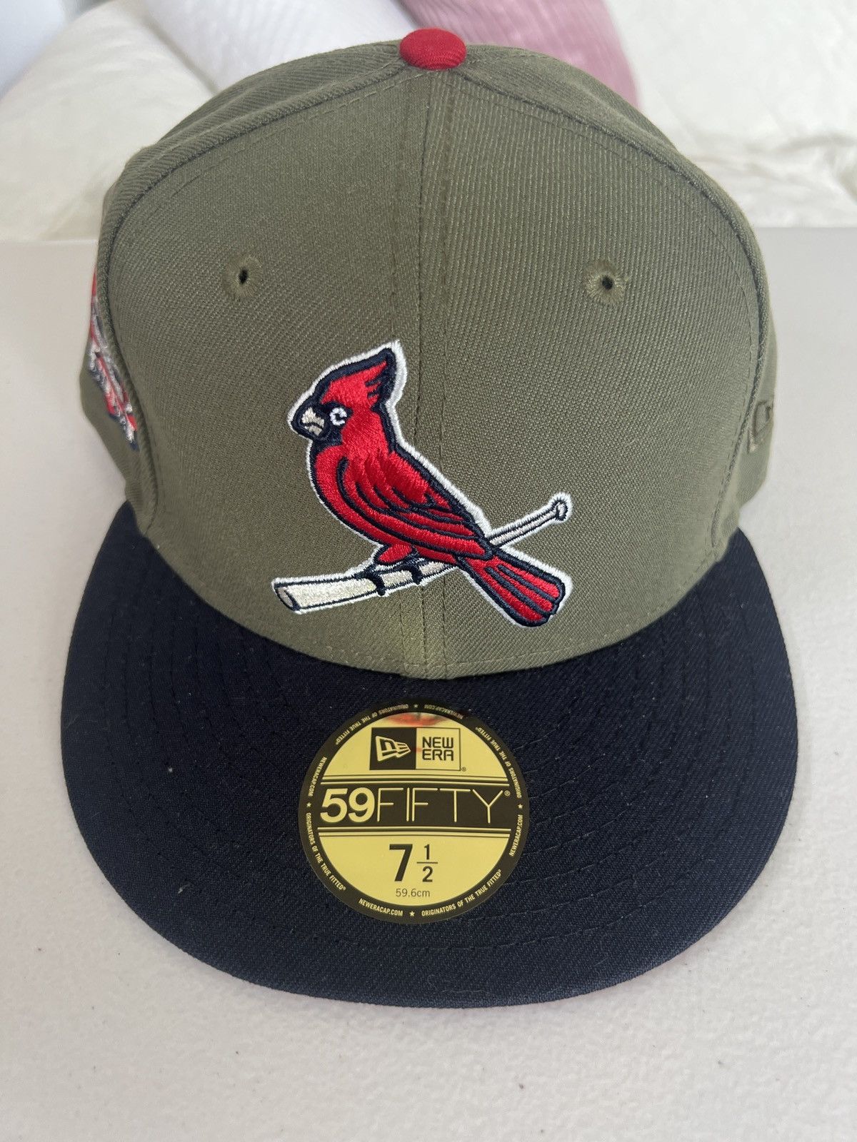 New Era New Era Cardinals Fitted Hat Size ONE SIZE - 1 Thumbnail