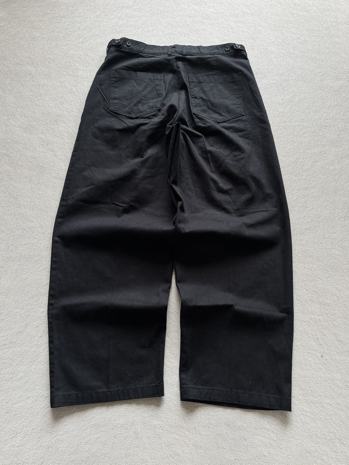 Number (N)ine 2000s Sense Pleats Super Wide Balloon Pants Size US 34 / EU 50 - 5 Thumbnail