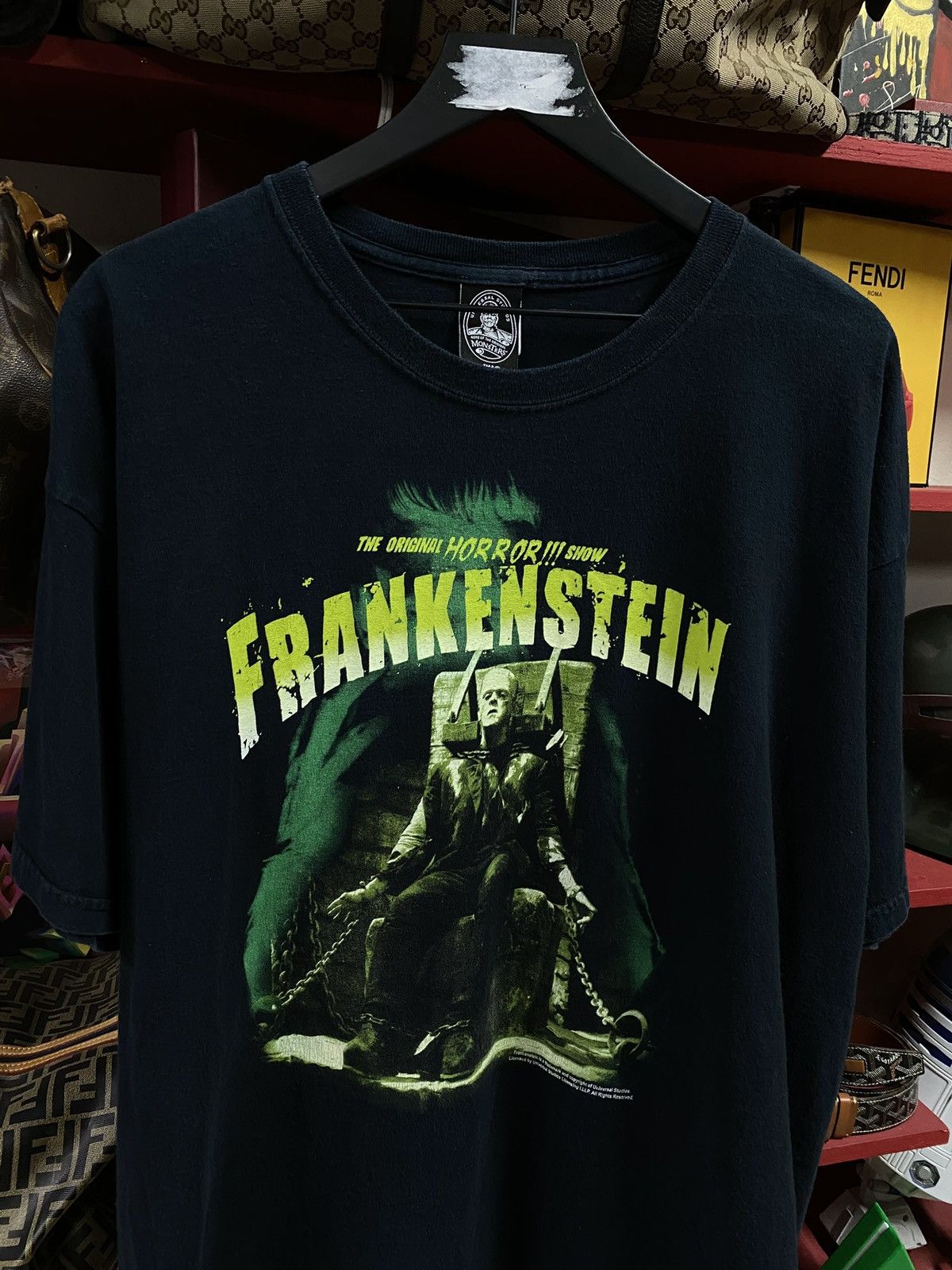 Vintage Vintage Frankenstein T-Shirt Vtg Universal Studios Tee XL Size US XL / EU 56 / 4 - 5 Thumbnail