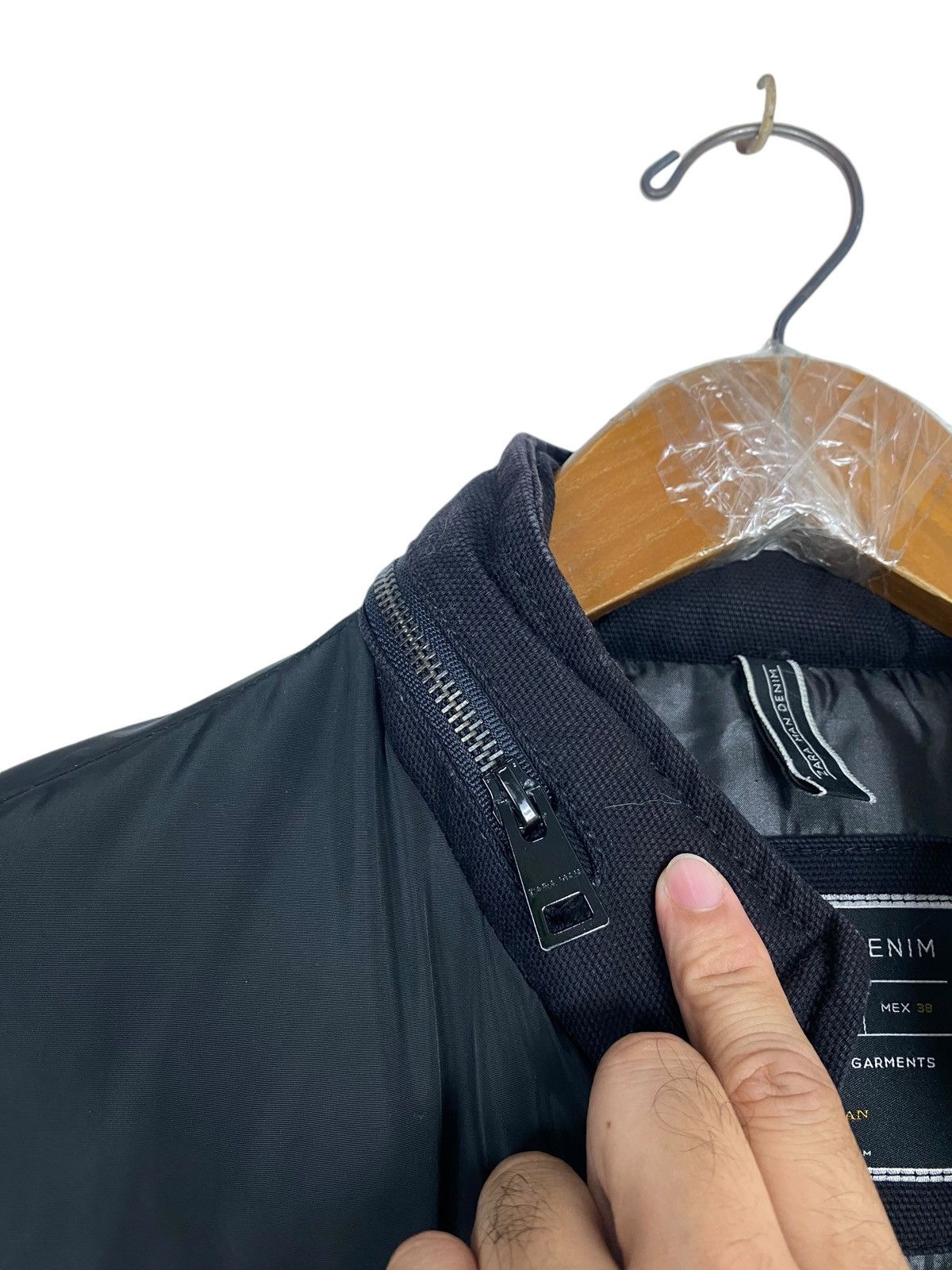Zara Rare‼️ Zara Man Denim Down Vest Jacket Size US S / EU 44-46 / 1 - 7 Thumbnail