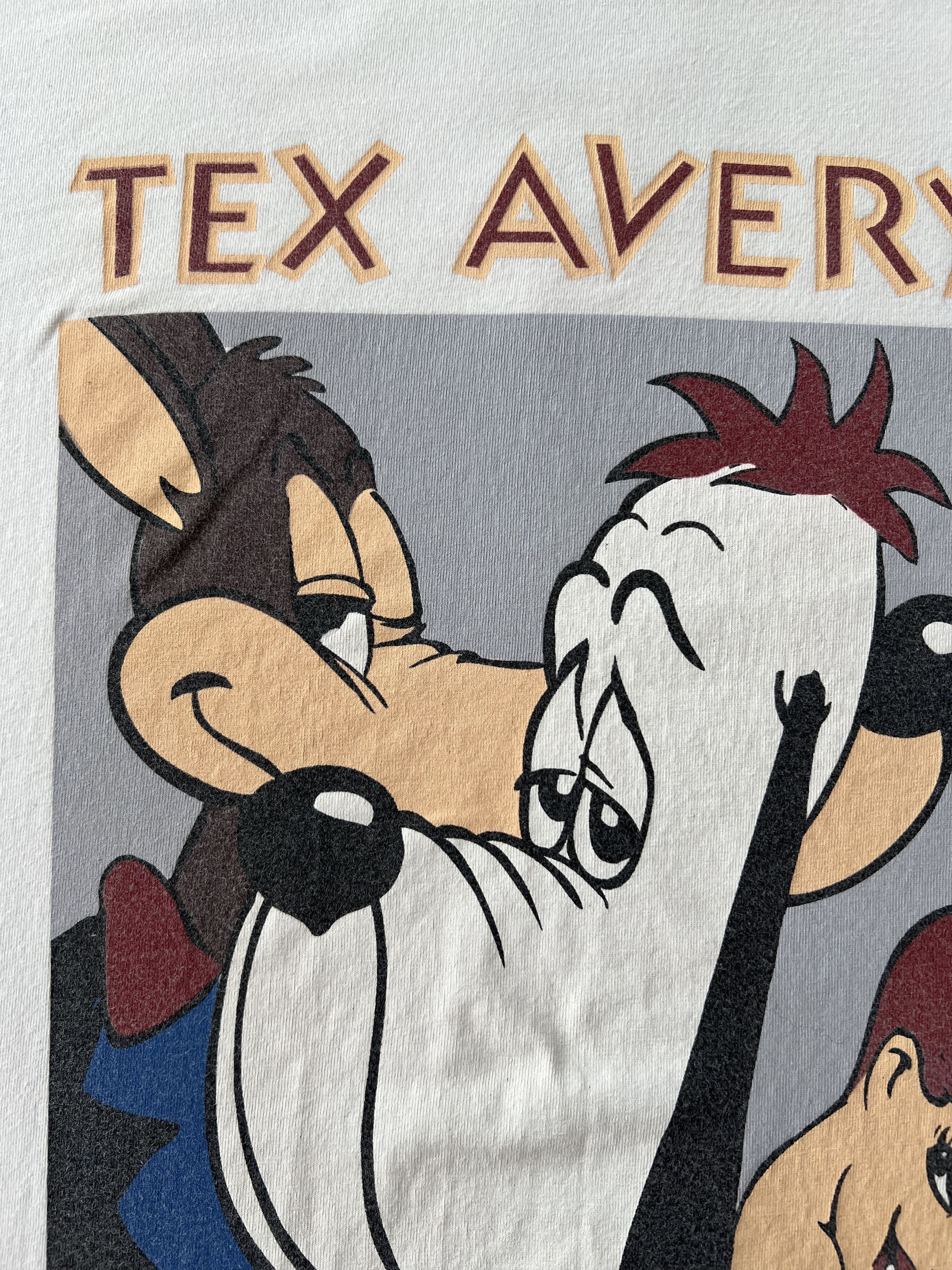 Cartoon Network Vintage 1997 Droopy Dog Studio Aventures Tex Avery T-shirt Size US M / EU 48-50 / 2 - 4 Thumbnail