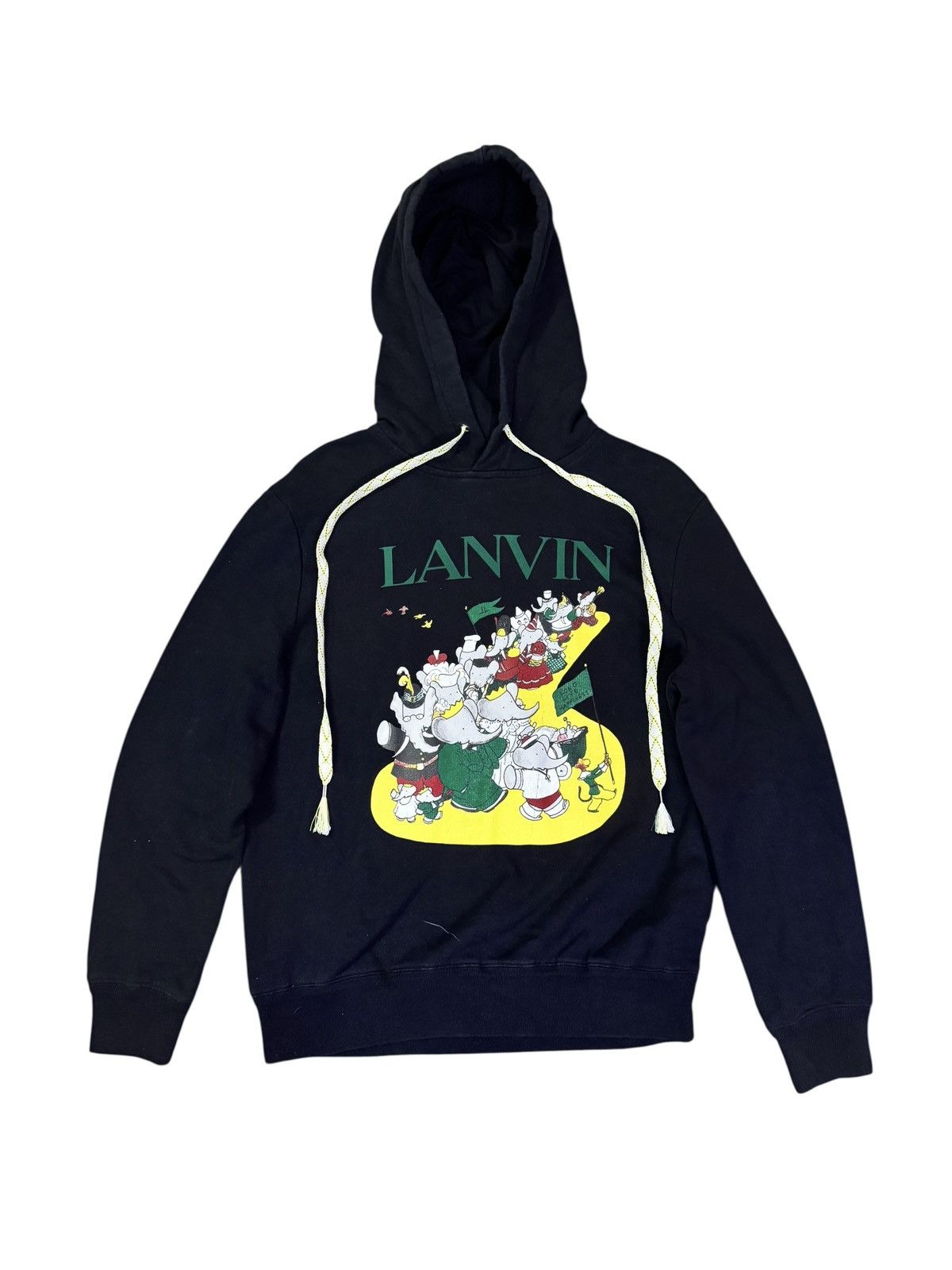 Lanvin LANVIN X BABAR BOOK OF COLOURS FW2019 HOODIE Size US M / EU 48-50 / 2 - 1 Thumbnail