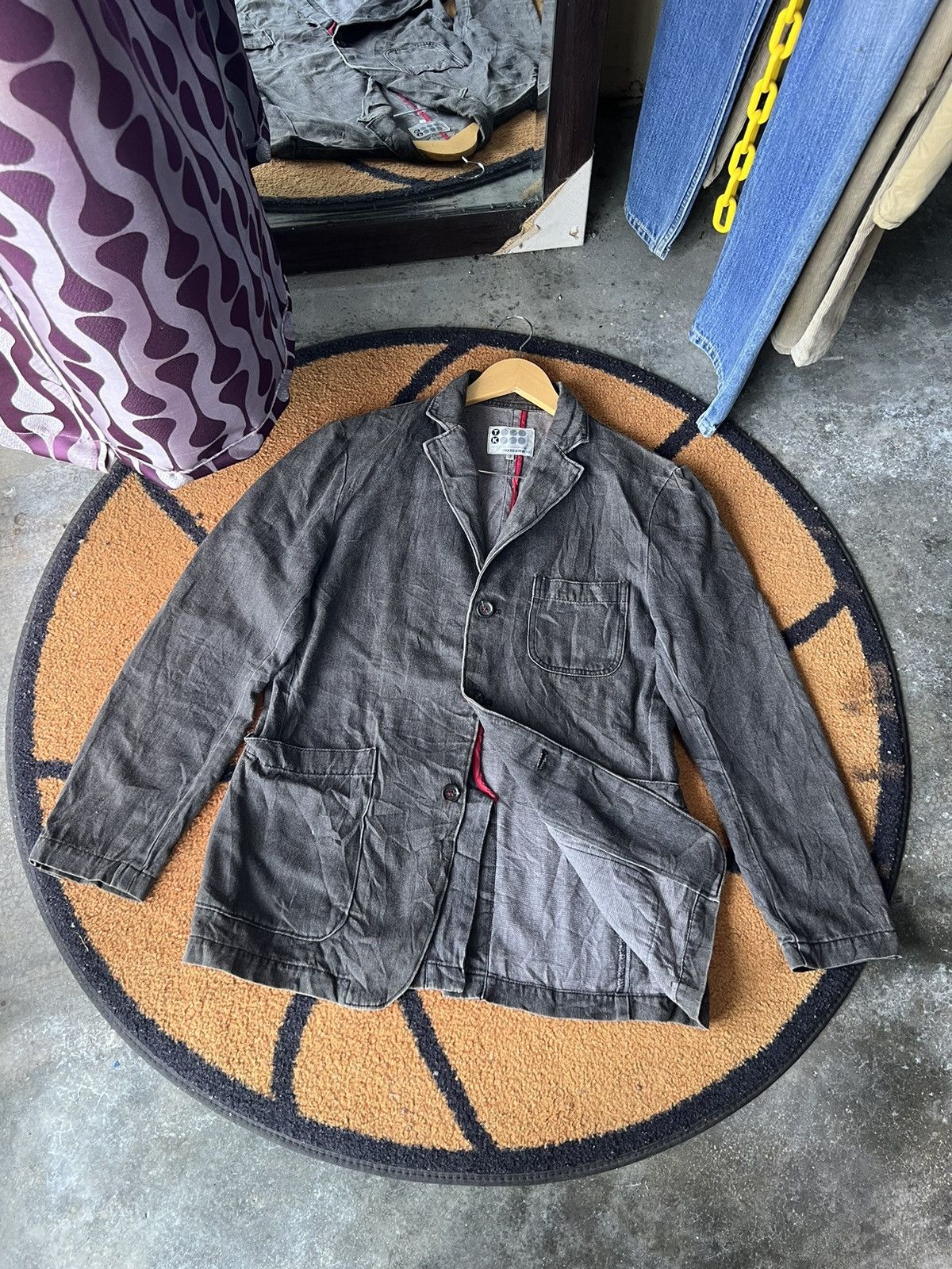 Takeo Kikuchi 🔥Vintage Takeo Kikuchi Chore Jacket/Casual Blazer Size US M / EU 48-50 / 2 - 2 Thumbnail