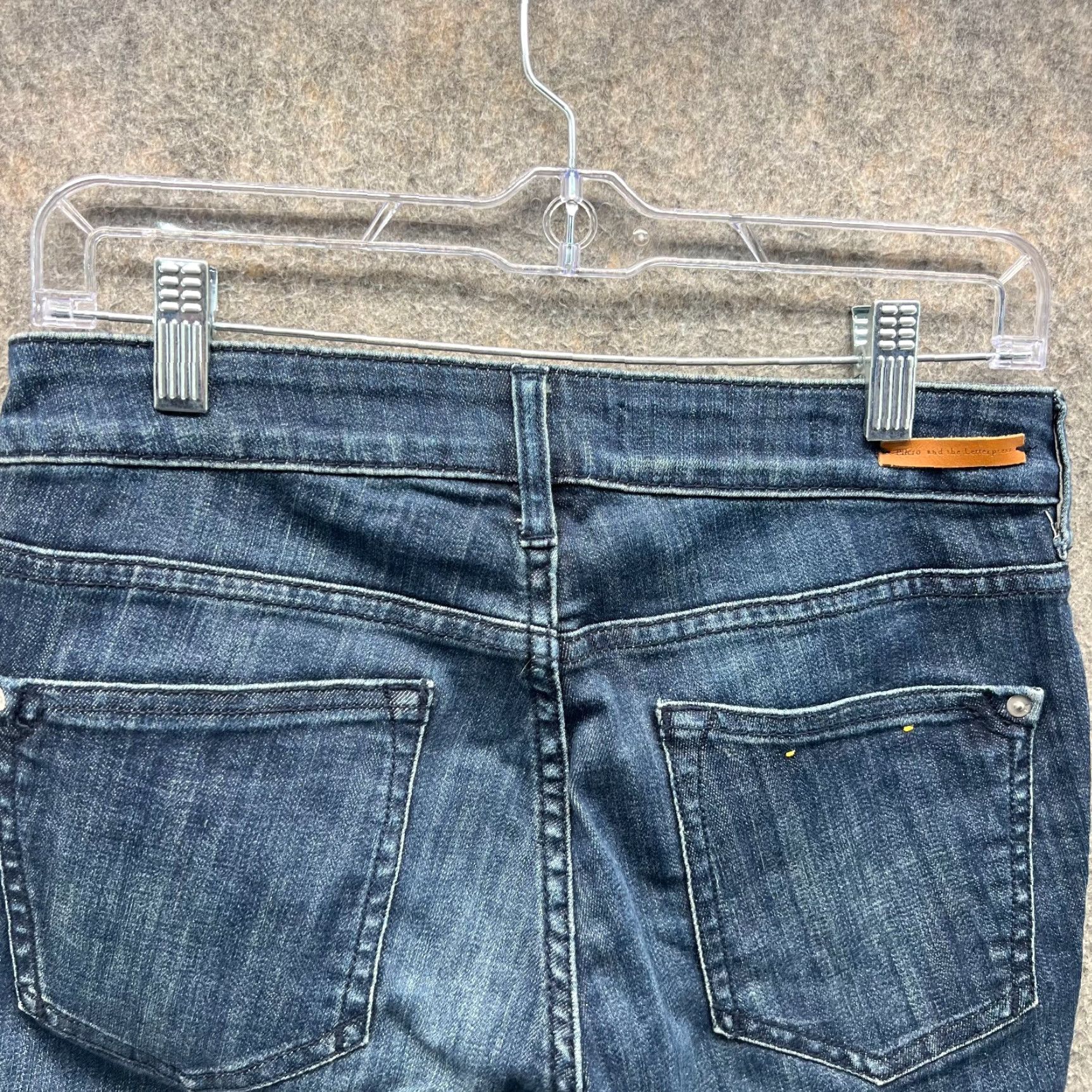 Anthropologie Anthropologie Jeans Womens 27 Blue Denim High Rise Pilcro and The Letter Press Skinny Regular Pockets Stretch Size 27" / US 4 / IT 40 - 7 Thumbnail