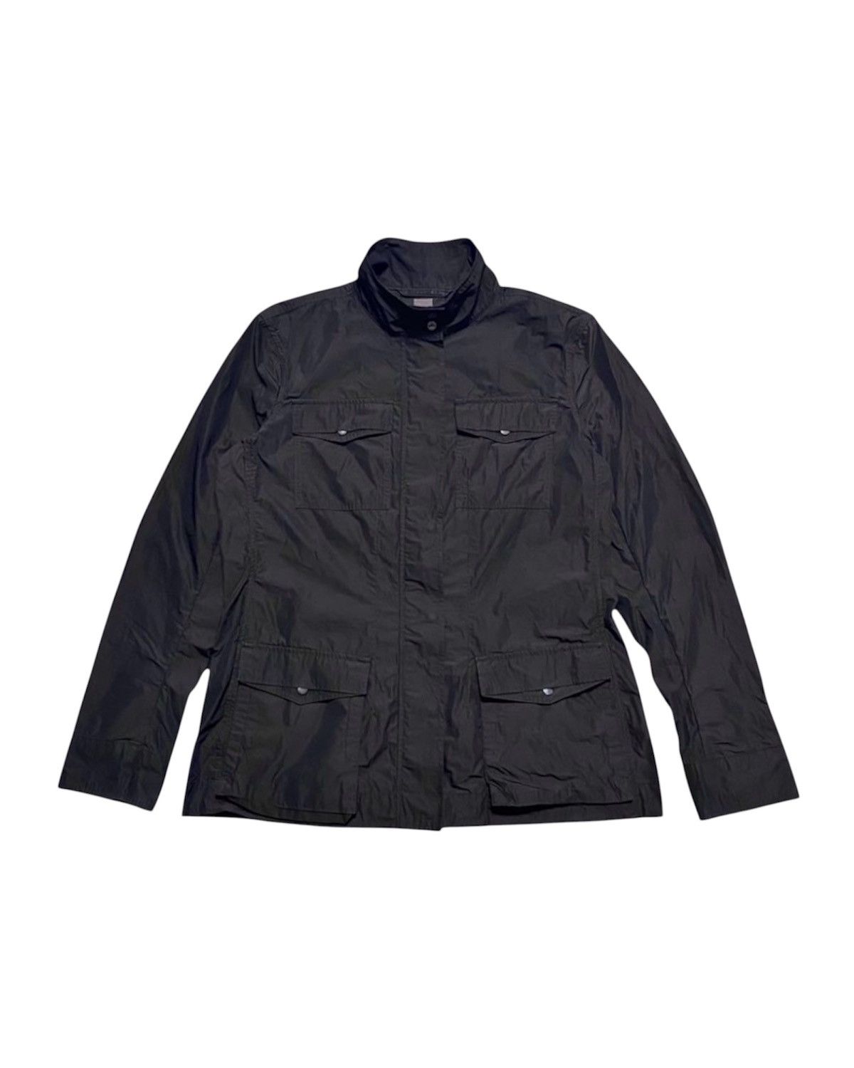 Add Add Italy Chocolate Brown M 65 Shimmer Nylon Light Jacket Size US M / EU 48-50 / 2 - 1 Thumbnail