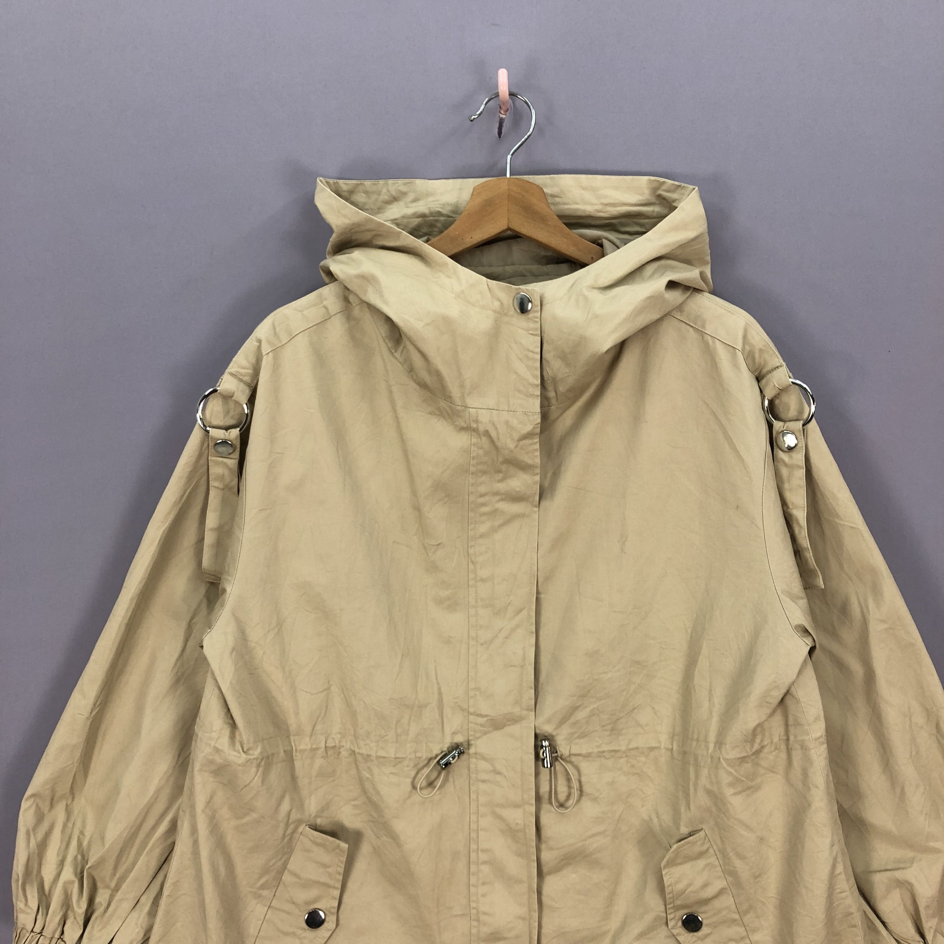 If Six Was Nine × Japanese Brand × Vintage Vintage Amiuu Wink Hoodie Windbreaker Parka Mod Jacket Size US M / EU 48-50 / 2 - 4 Thumbnail