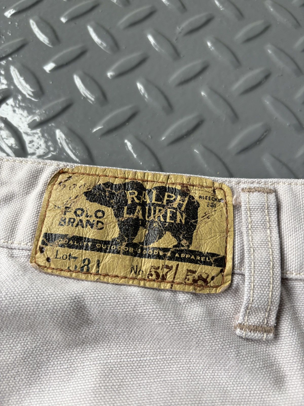 Polo Ralph Lauren Vintage 1990s Polo Double Knee Carpenter Pants Size US 36 / EU 52 - 11 Thumbnail