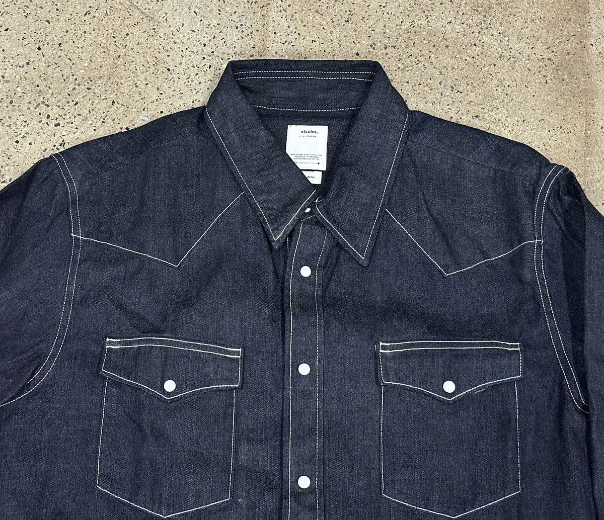 Visvim VISVIM 23SS SOCIAL SCULPTURE SHIRT MUD OVERDYE Size US L / EU 52-54 / 3 - 6 Thumbnail