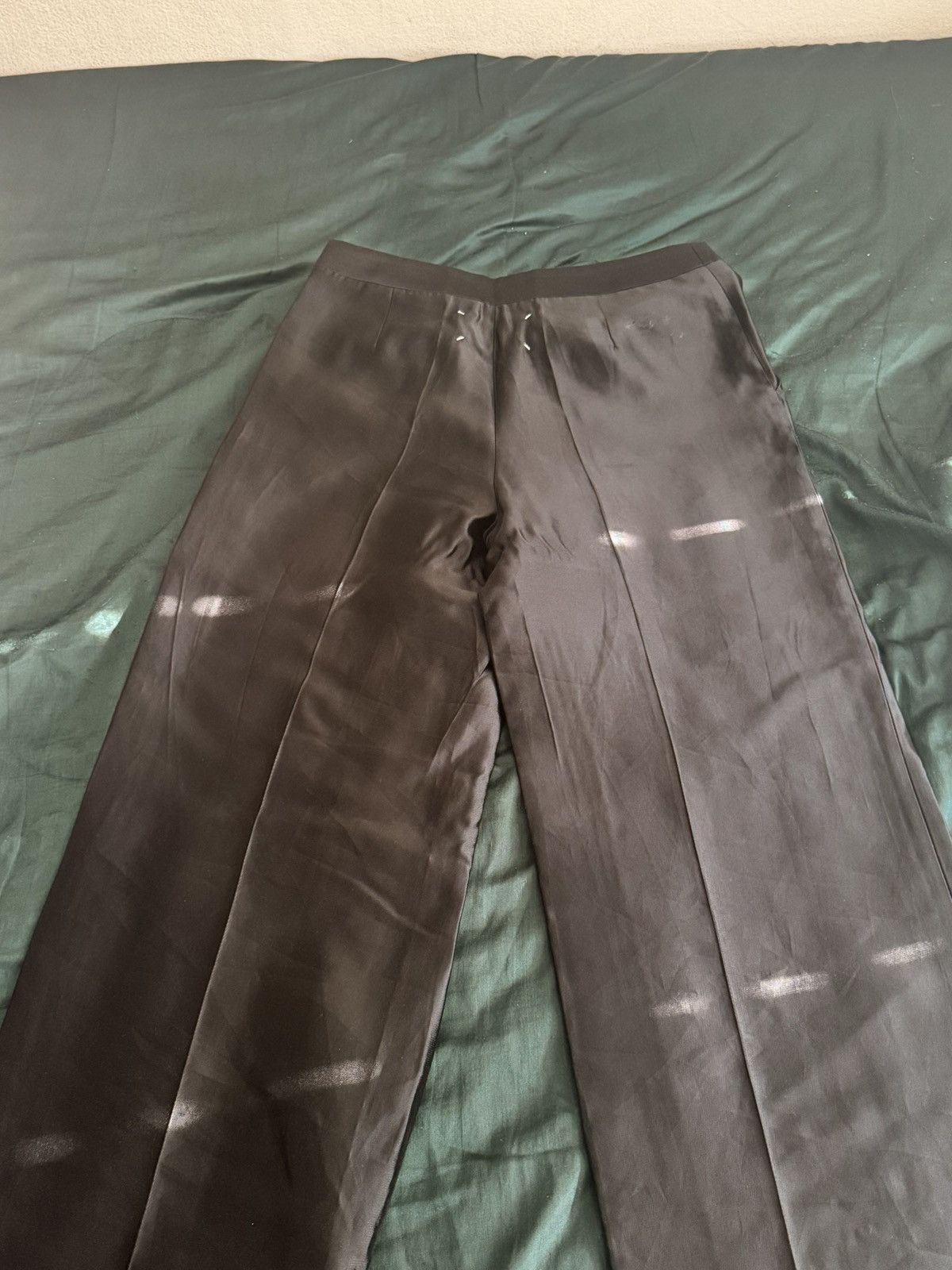 Maison Margiela MM Mikado Wide-Leg Pants Size 27" / US 4 / IT 40 - 1 Thumbnail