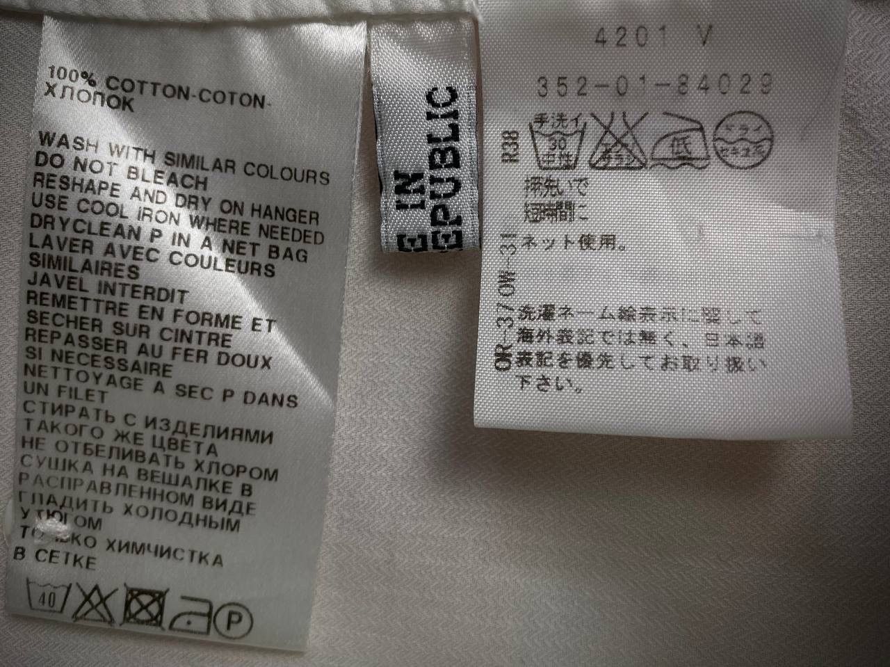 Ann Demeulemeester Long sleeveless shirt with flap pockets M Size 48R - 6 Thumbnail