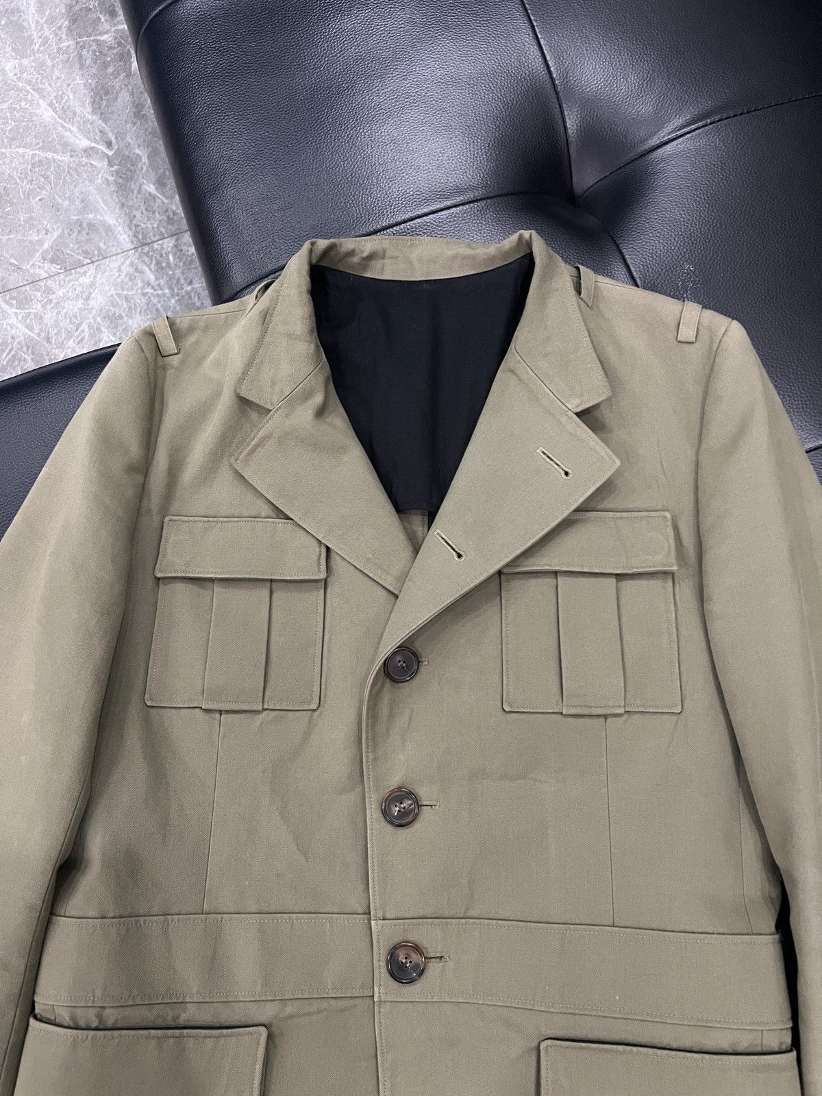 Balmain Balmain by Olivier Rousteing SS13 Four Pocket Asymmetric Mil Size US M / EU 48-50 / 2 - 4 Thumbnail