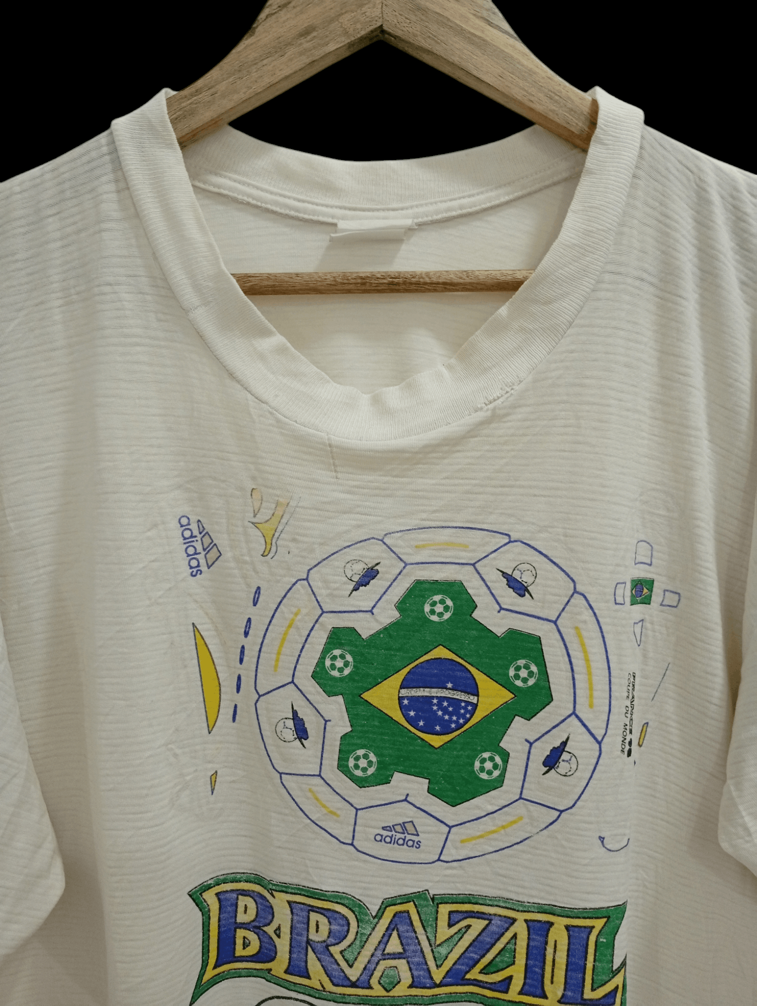 Vintage 🔥🔥Vintage France 98 Coupe Du Monde T-Shirt Size US L / EU 52-54 / 3 - 19 Thumbnail