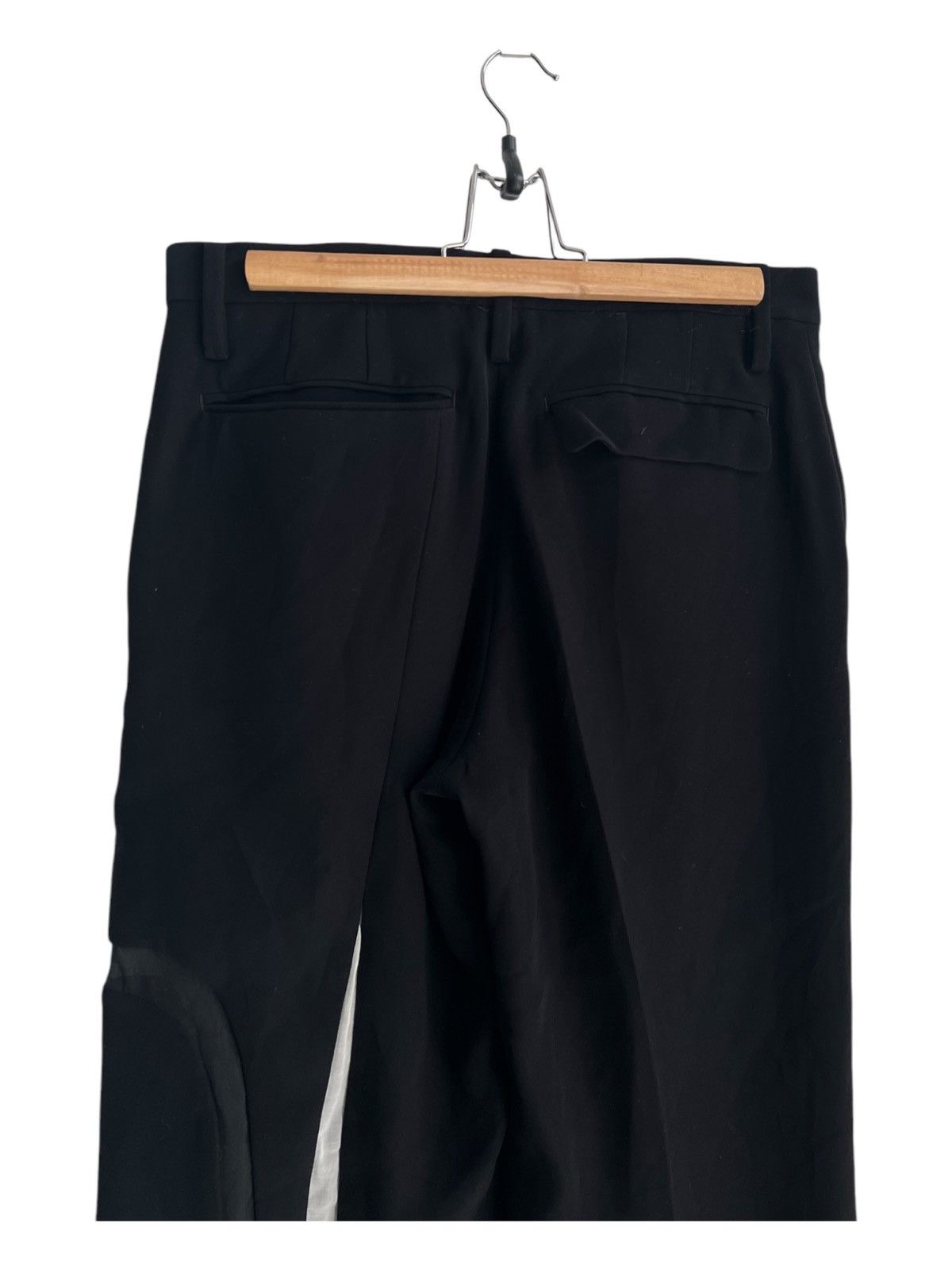 Facetasm FW07 Facetasm 🇯🇵 Side Reconstructed Wide Leg Unusual Pants Size US 31 - 7 Thumbnail