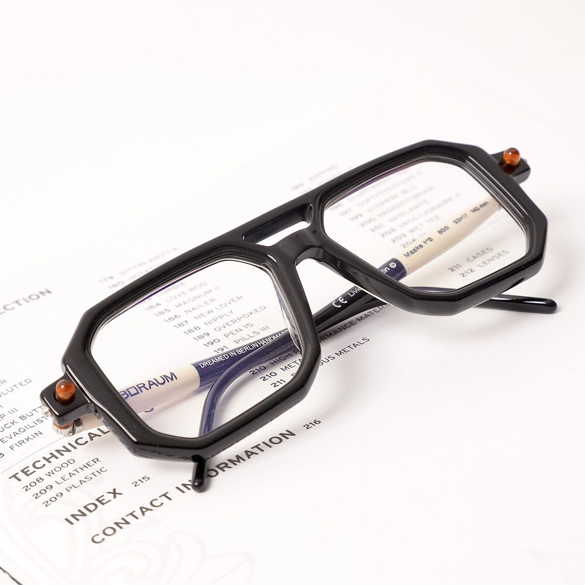 Kuboraum KUBORAUM P8 GLASSES Size ONE SIZE - 7 Thumbnail