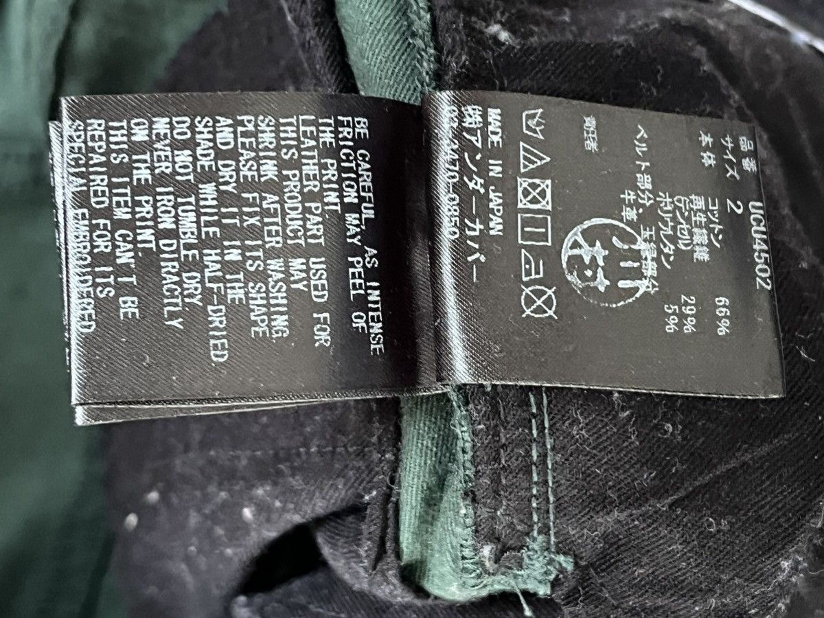 Undercover Undercover UCU4502 Green Varsity Patch Pants Sz 2 Size US 29 - 5 Thumbnail
