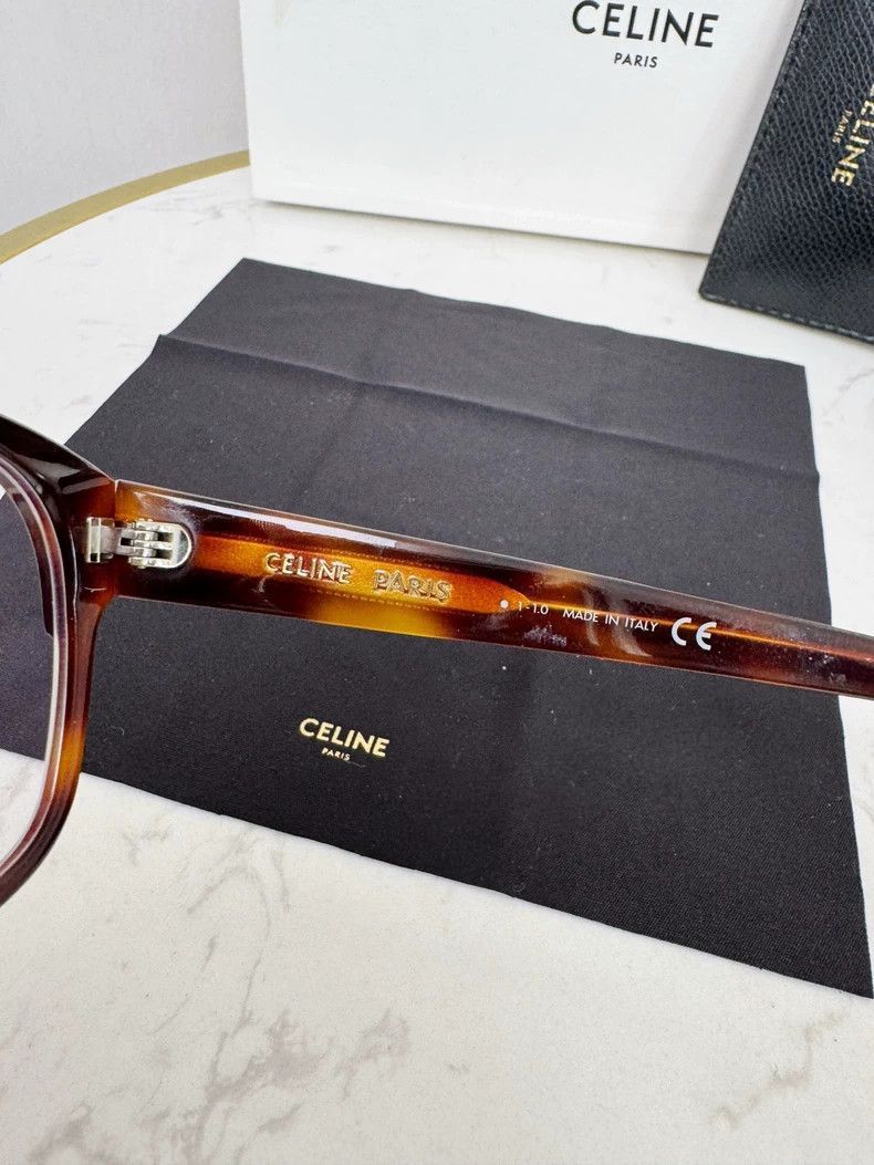 Celine Celine Eyeglasses with Case and Cloth Size ONE SIZE - 7 Thumbnail