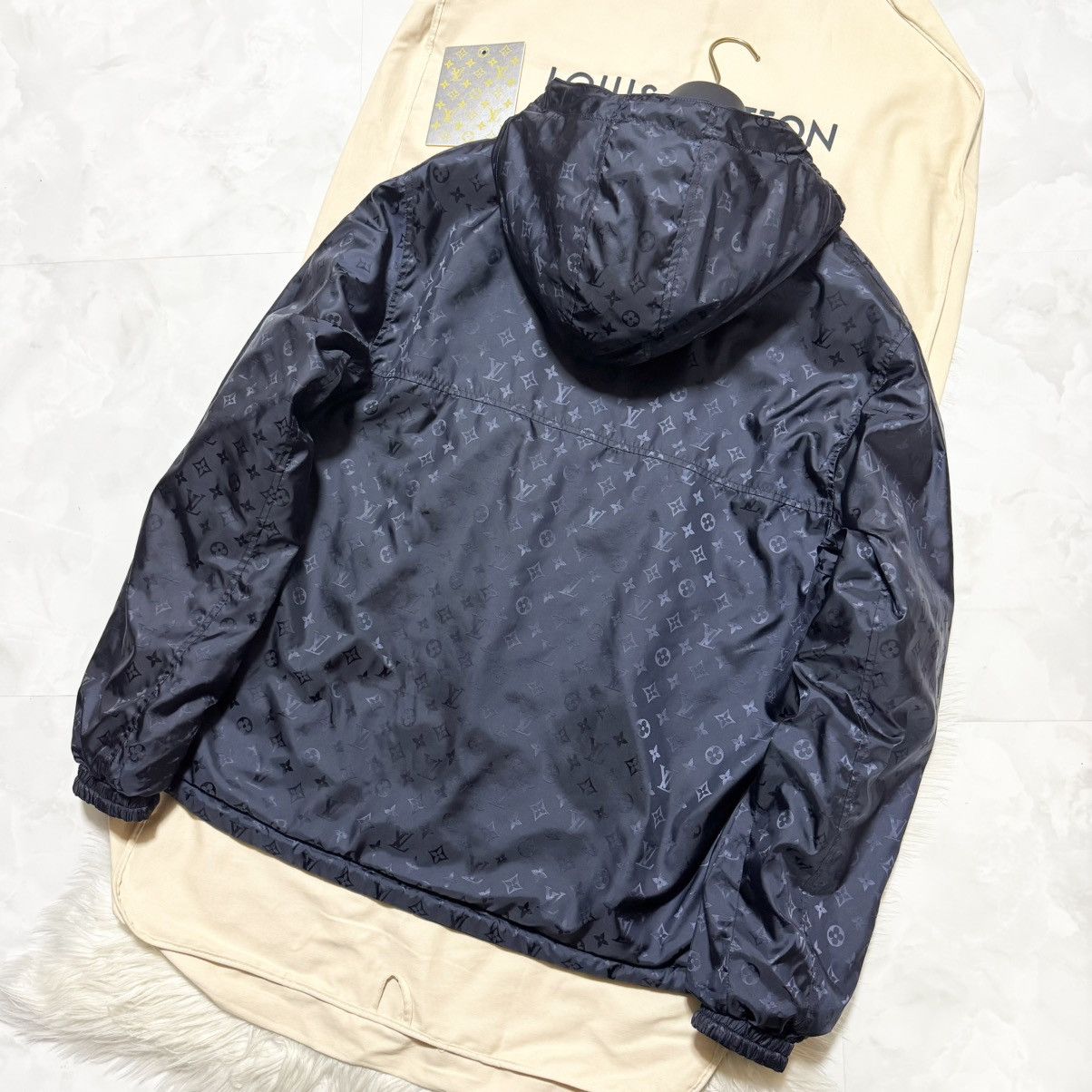 Louis Vuitton Louis Vuitton Monogram Reversible Nylon Jacket Size US XL / EU 56 / 4 - 11 Thumbnail