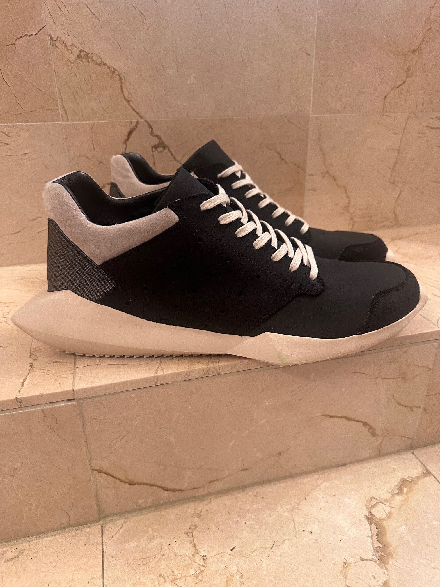 Adidas × Rick Owens Rick Owens x Adidas Tech Runner 11.5 US 11UK Size US 11.5 / EU 44-45 - 1 Thumbnail