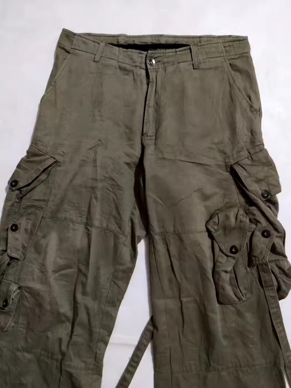 Japanese Brand GGD Multipocket Gas Mask Tactical Cargo Bondage Pants Size US 30 / EU 46 - 13 Thumbnail