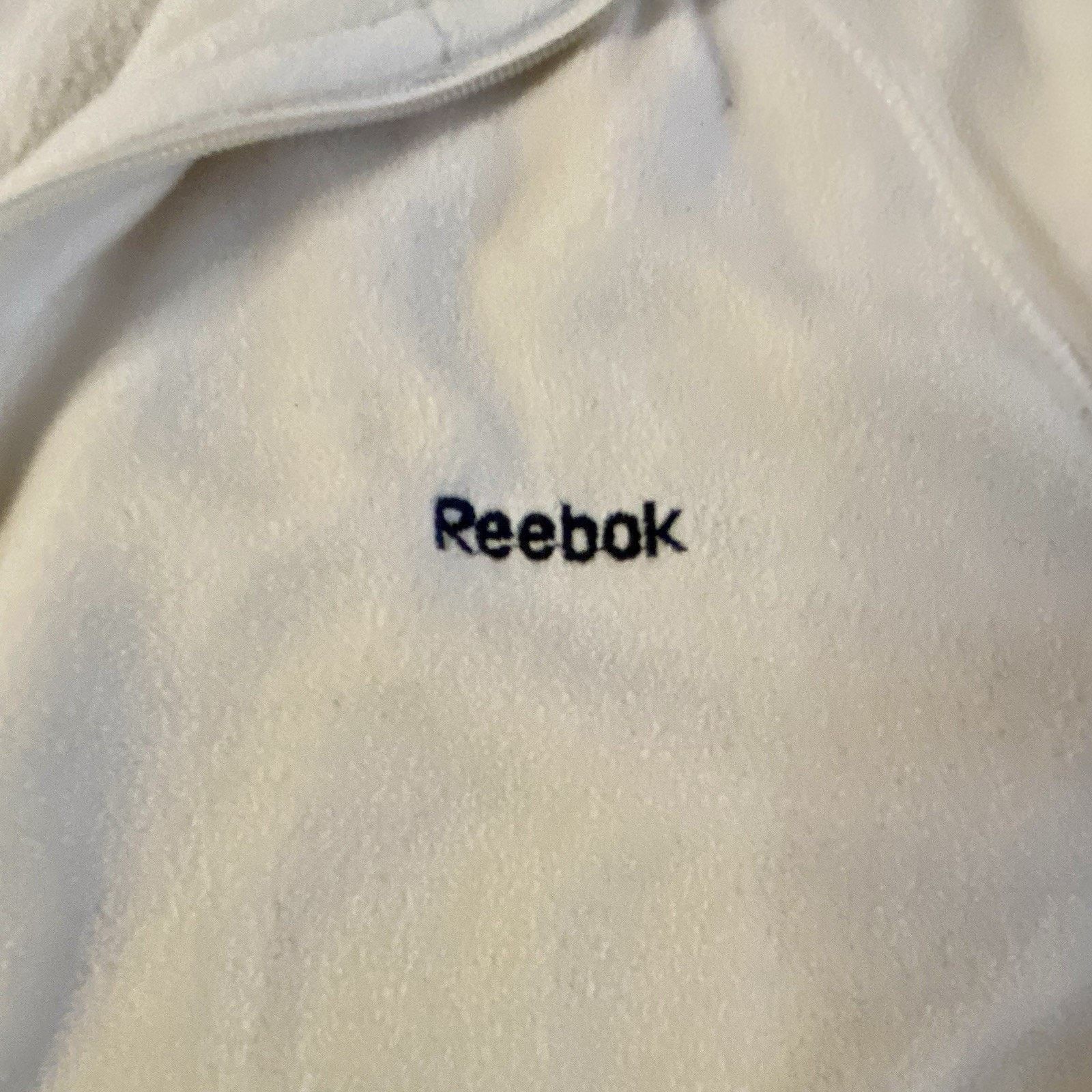 Reebok Women’s XL Jacket Cozy Weight light Reebok Ivory Full Zip Size XL / US 12-14 / IT 48-50 - 5 Thumbnail